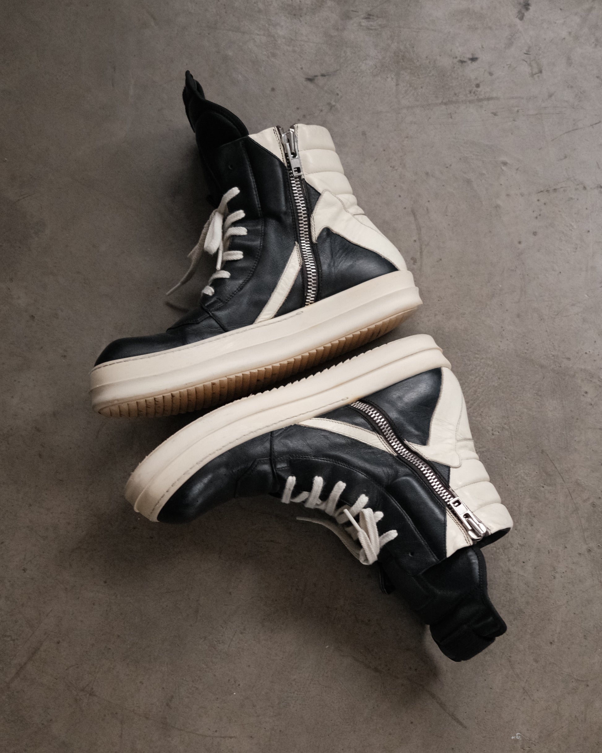RICK OWENS FW15 Geobasket Sneaker