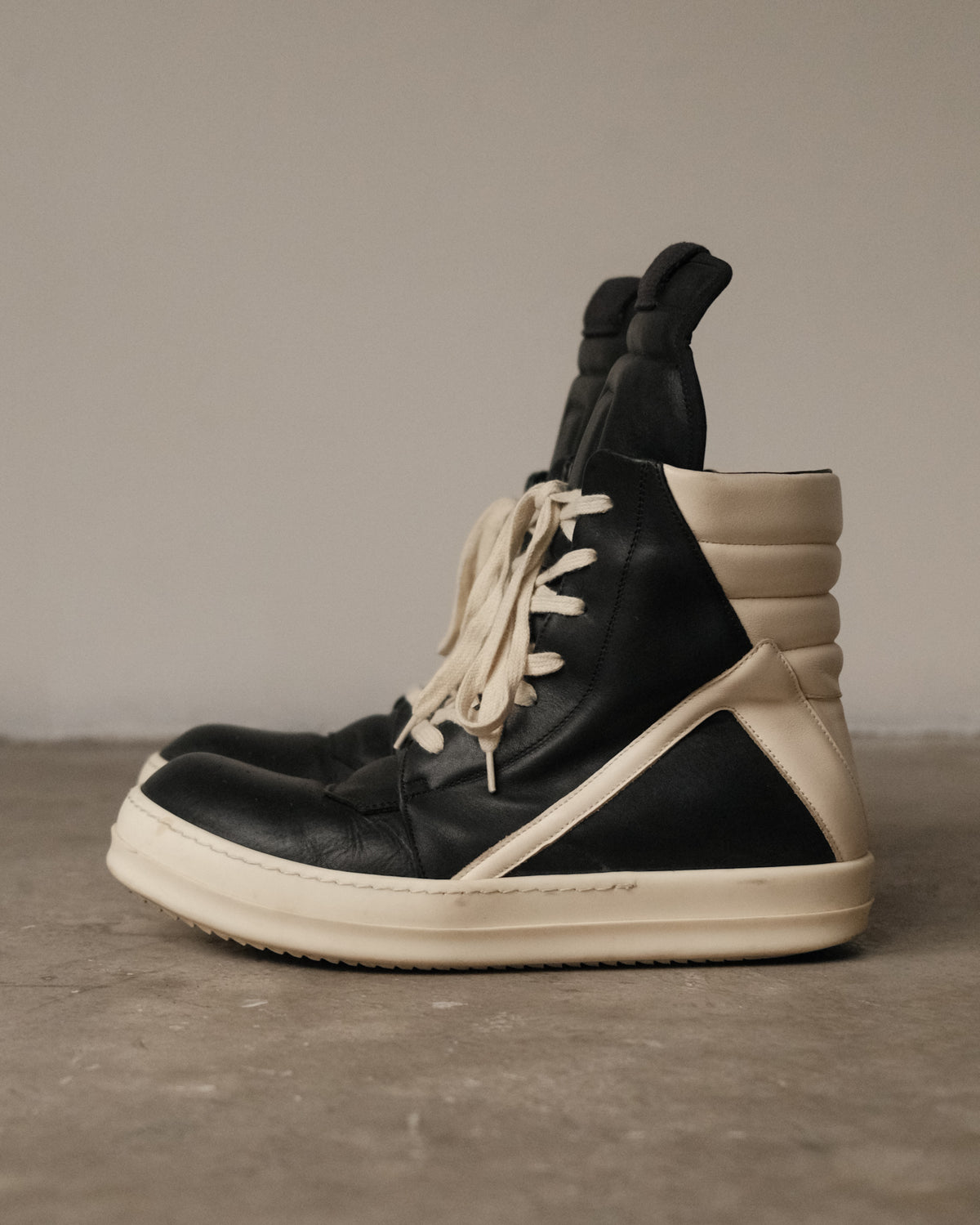 SS24 Rick Owens Geobasket Sneakers