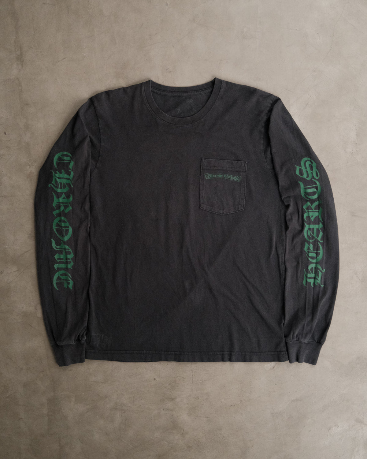 CHROME HEARTS Cemetery Back Print Long Sleeve