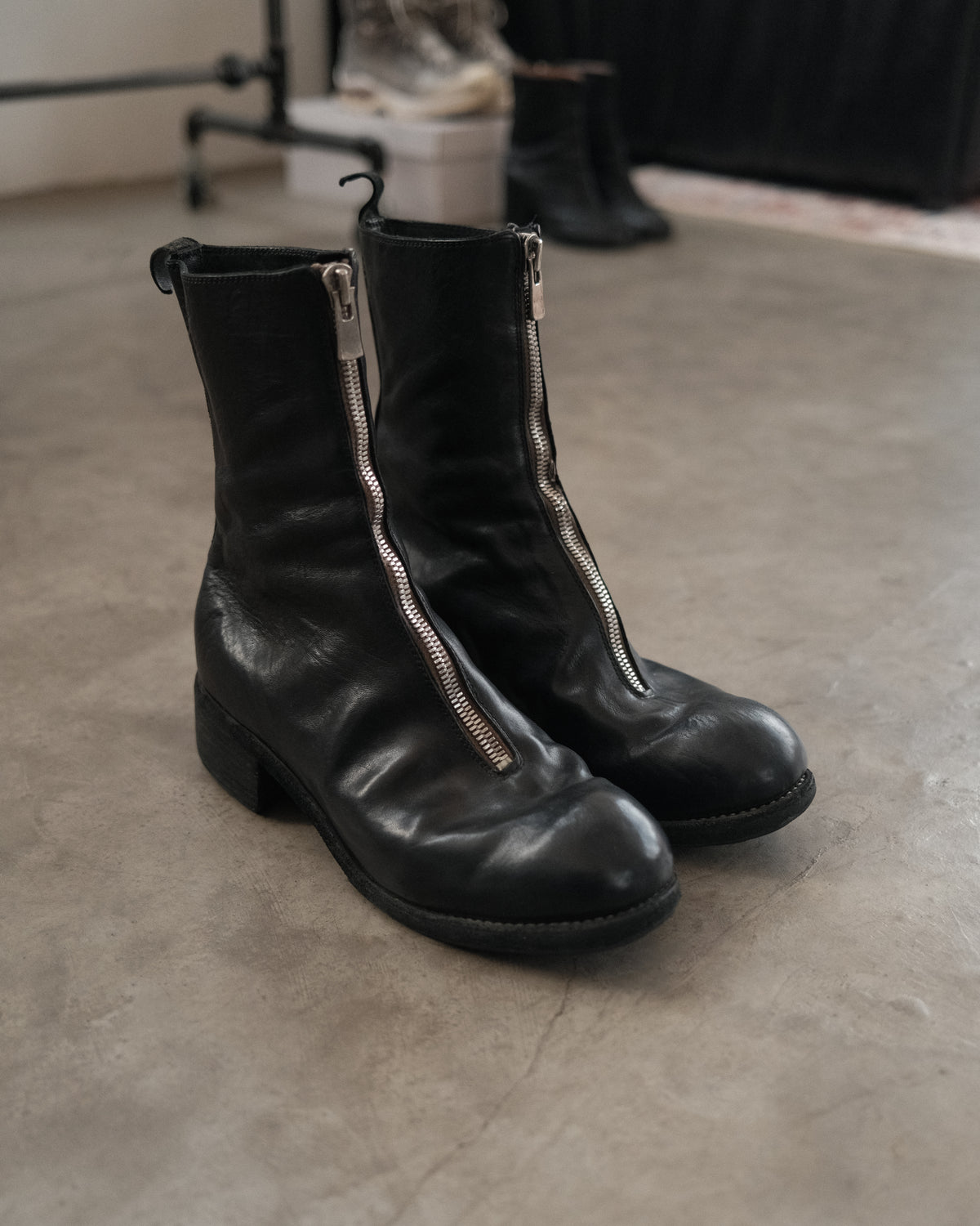 GUIDI PL2 Horse Leather Boots