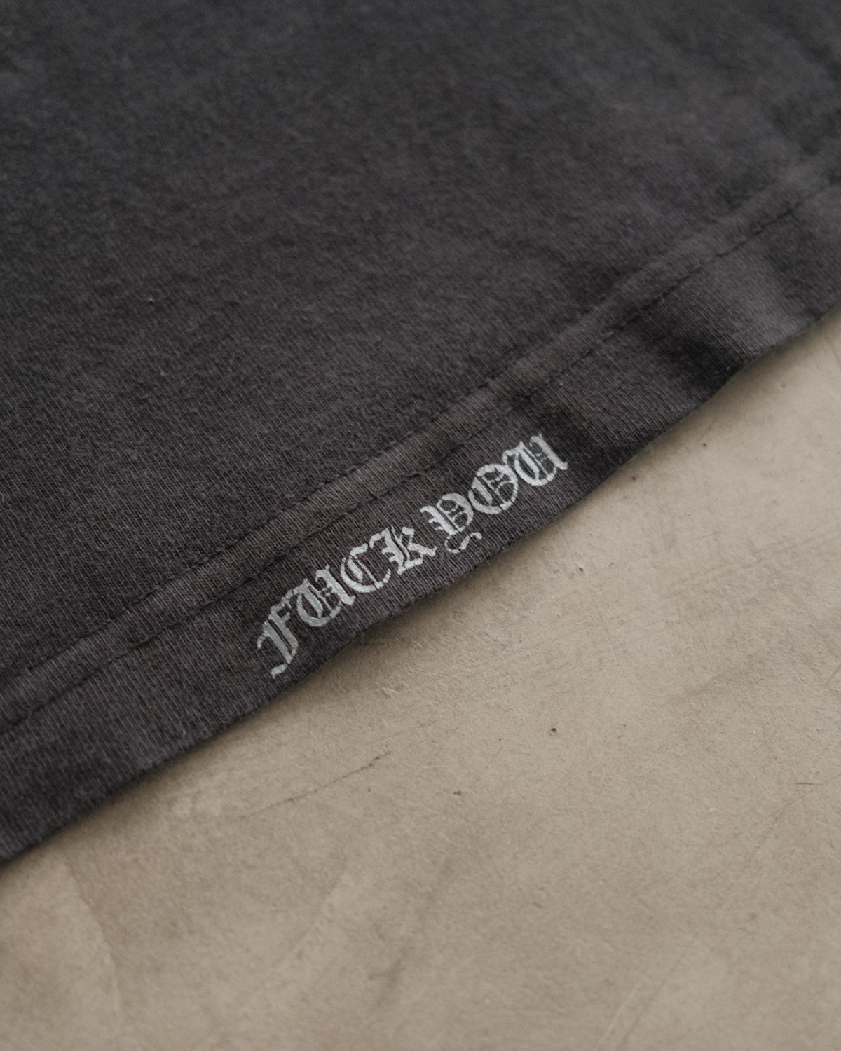 Vintage CHROME HEARTS New York Cross Logo Pocket Tee