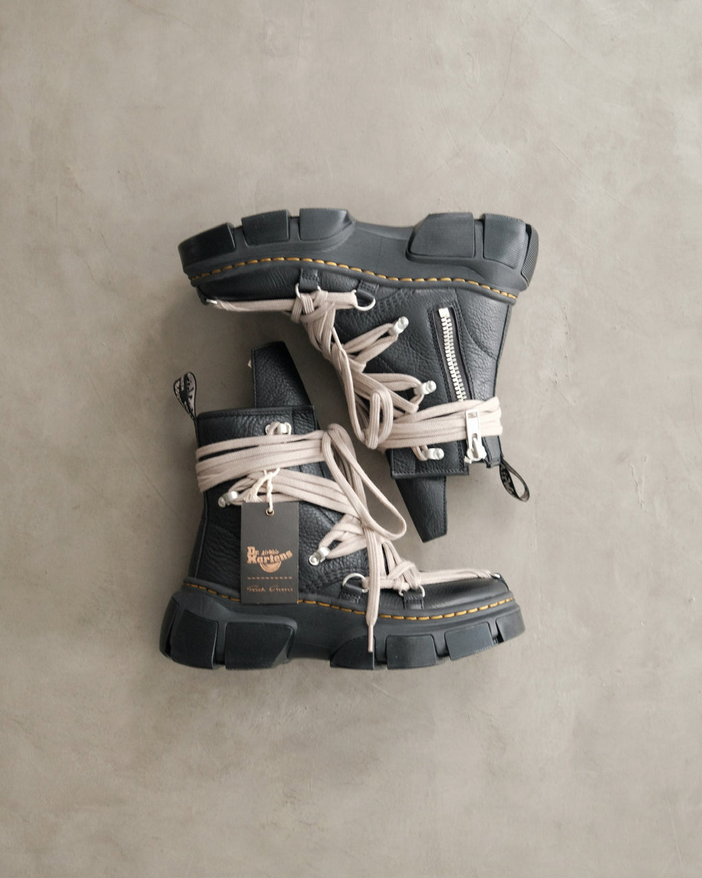 DR.MARTEN X RICK OWENS 1460 DMXL Mega Boots
