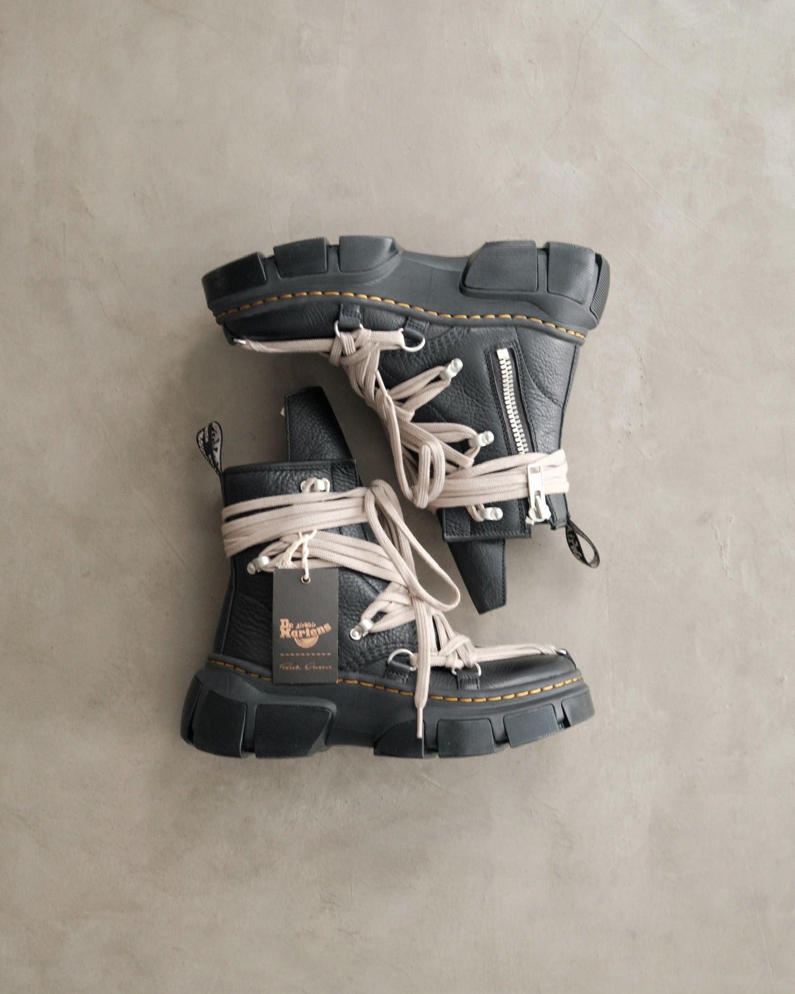 DR.MARTEN X RICK OWENS 1460 DMXL Mega Boots