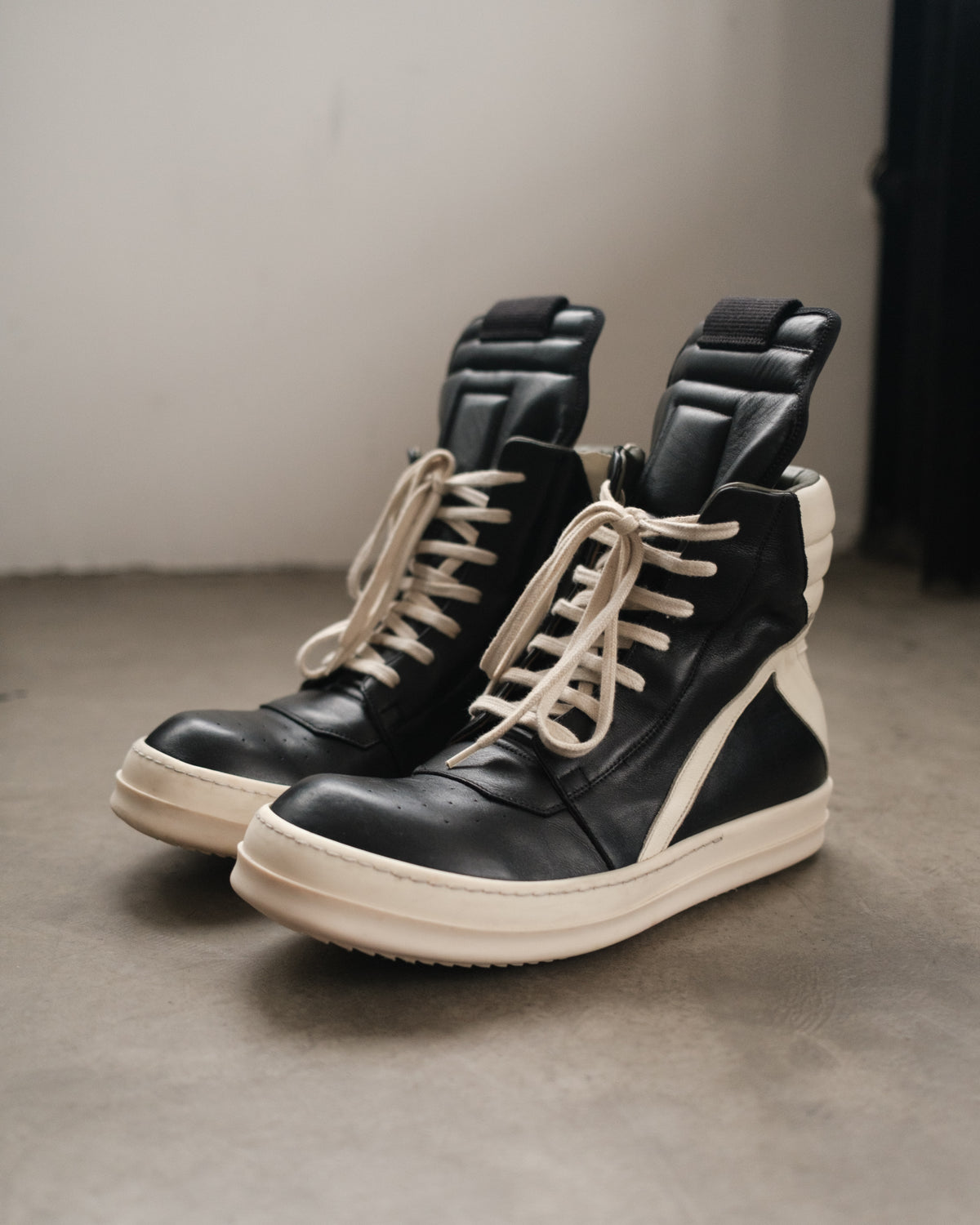RICK OWENS SS19 Geobasket Sneaker
