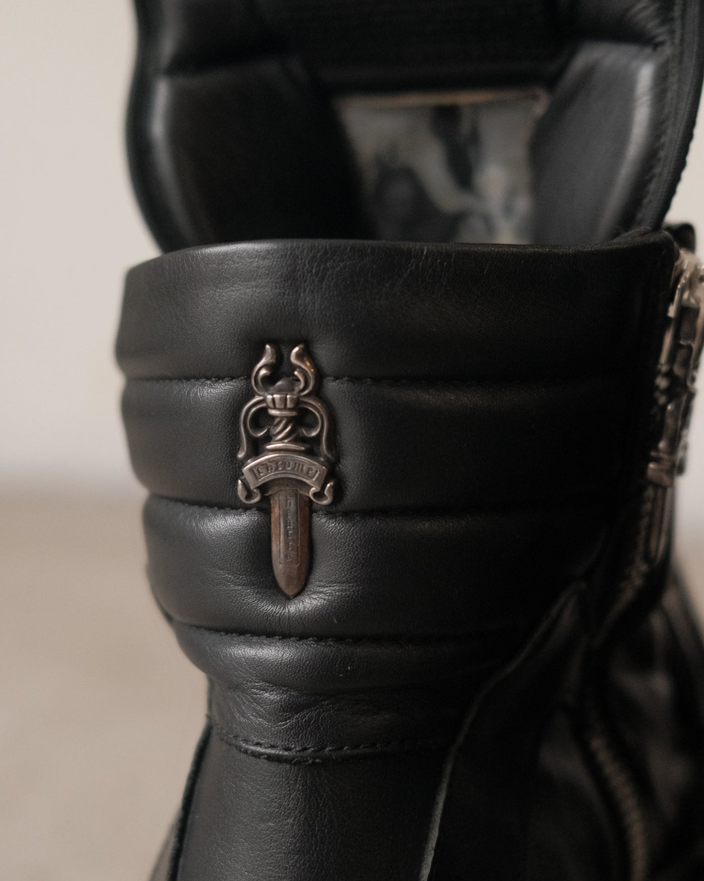 Chrome Hearts x Rick Owens Geobasket Triple Black