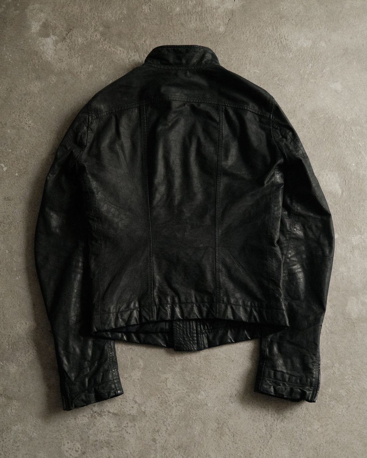 FW12 Rick Owens Mollino Leather Jacket