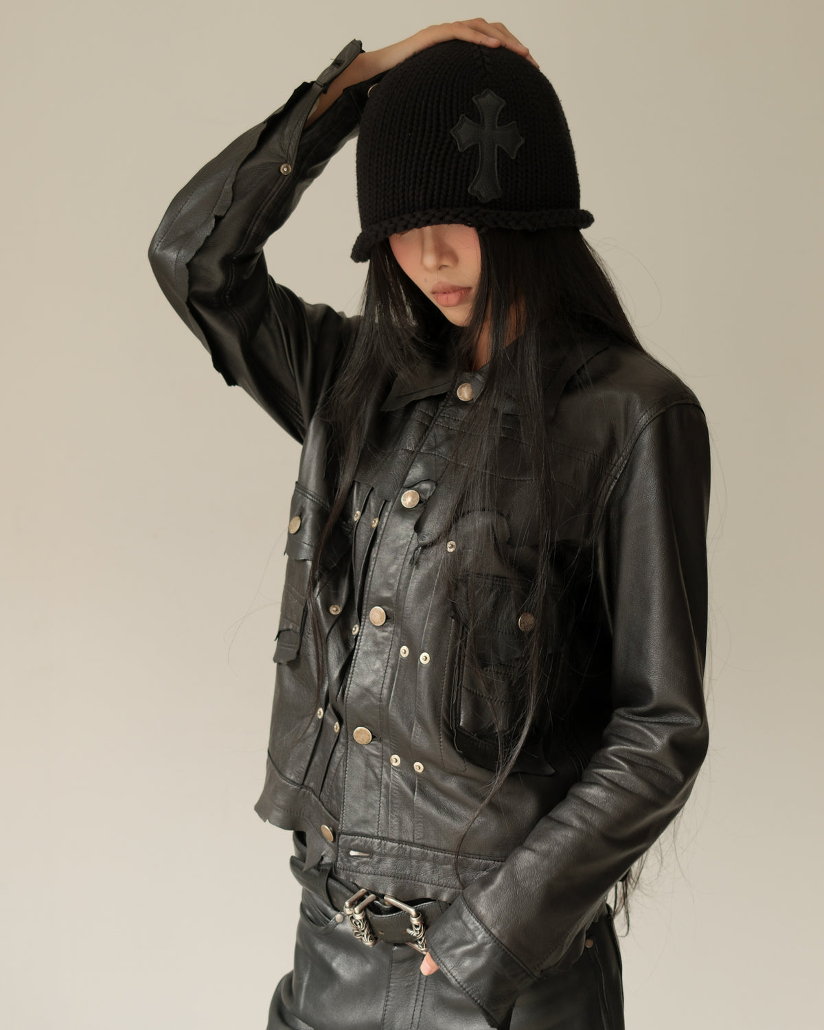 TAKAHIROMIYASHITA TheSoloist Leather Field Jacket