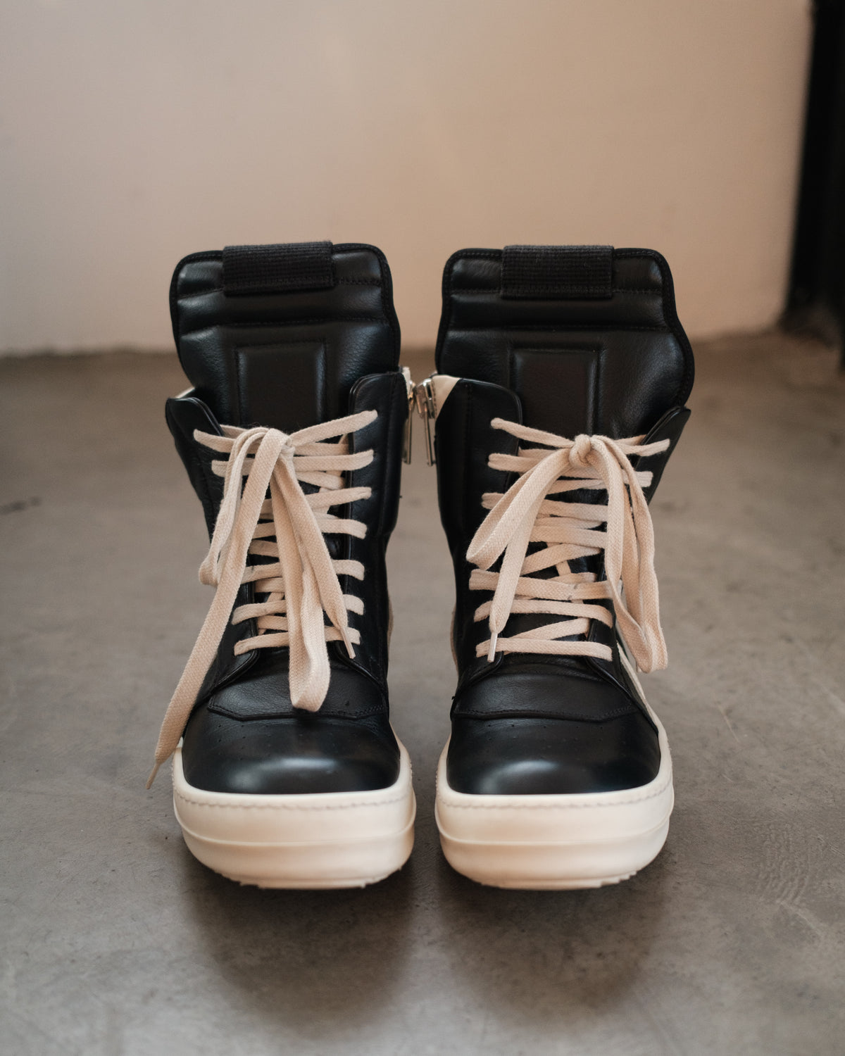 Rick Owens SS18 Geobasket Sneakers