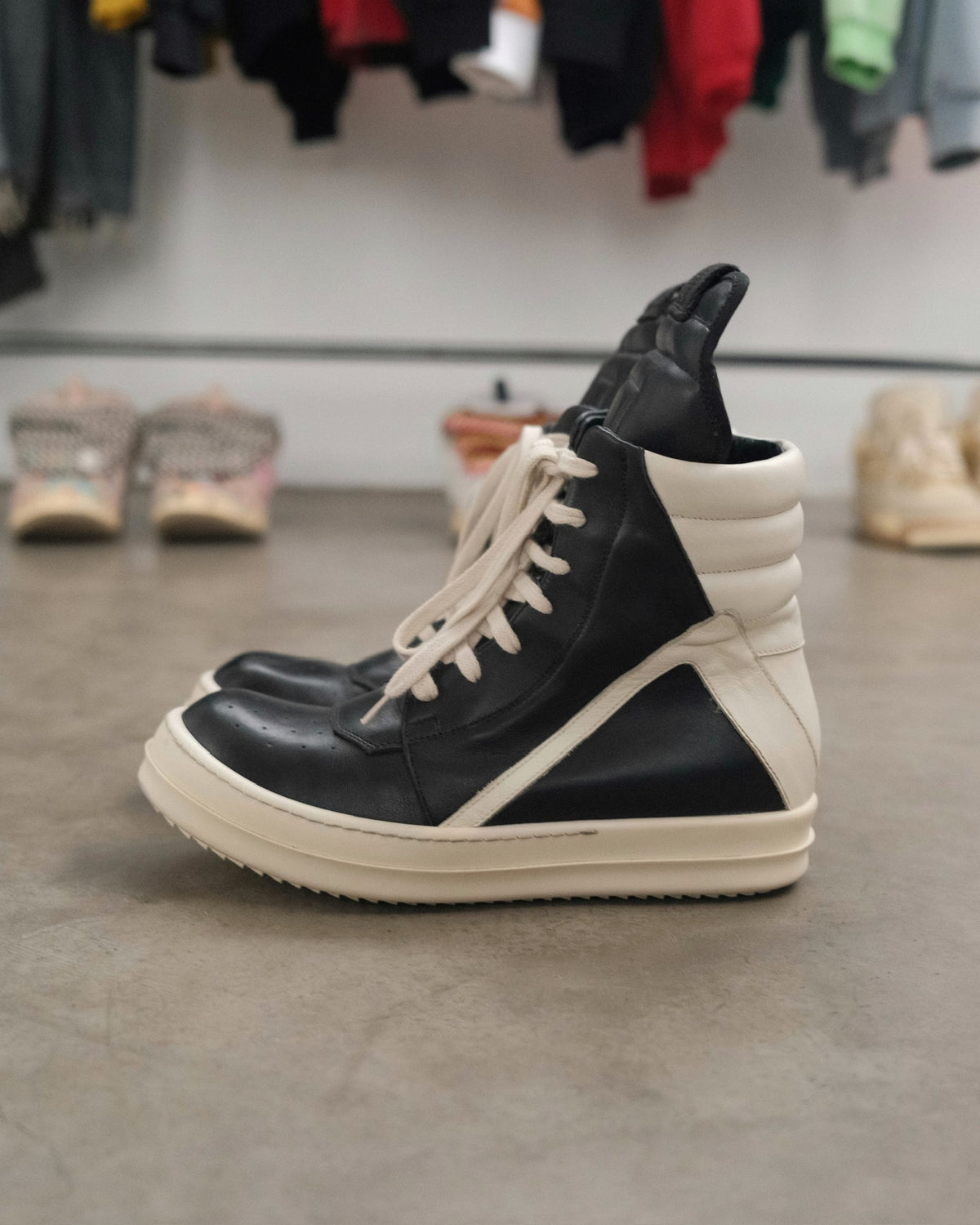 RICKOWENS Geobasket Sneaker