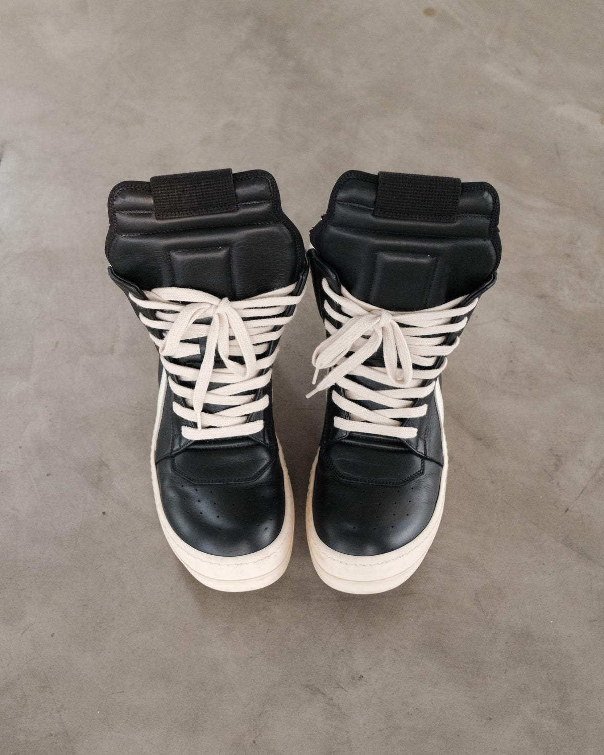 SS15 RICKOWENS Geobasket Sneaker