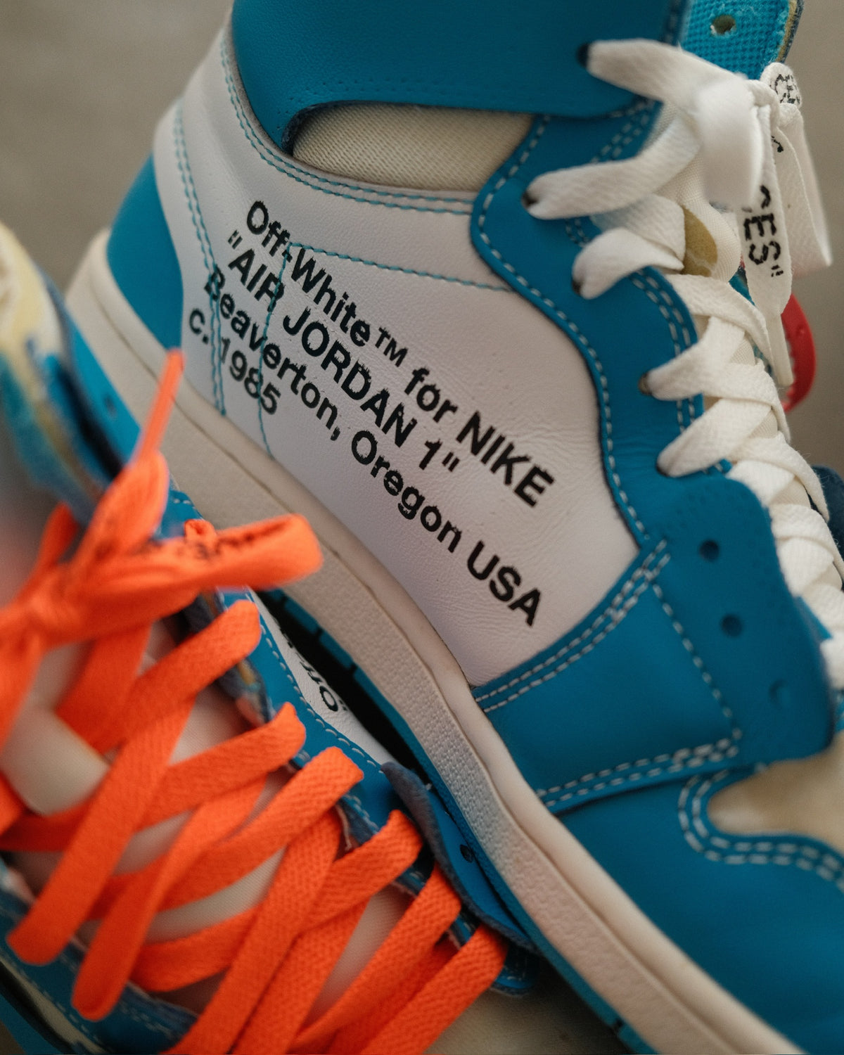 NIKE Air Jordan Off-White Blue