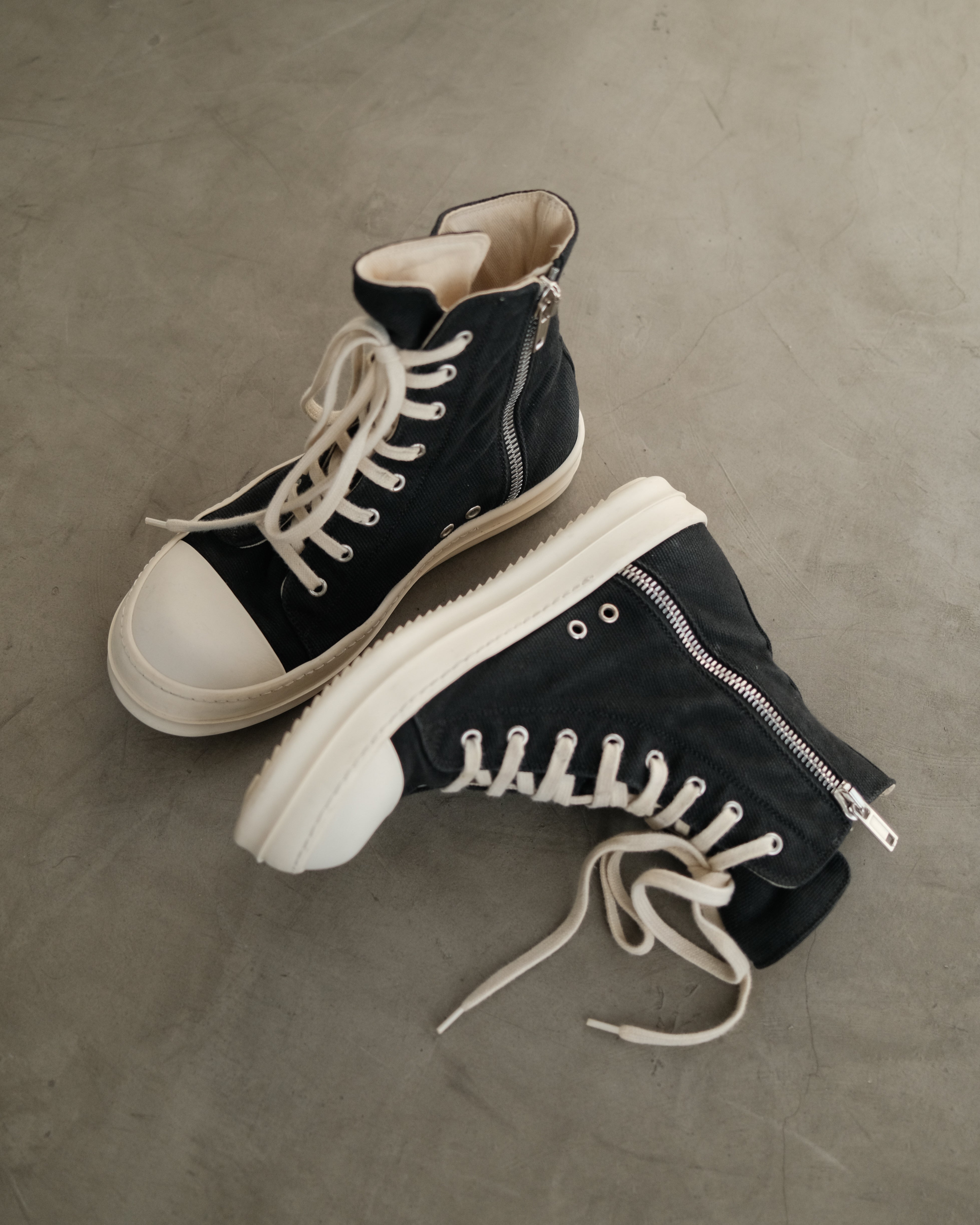 RICK OWENS Drkshdw Ramones Sneaker – Around The Shoes