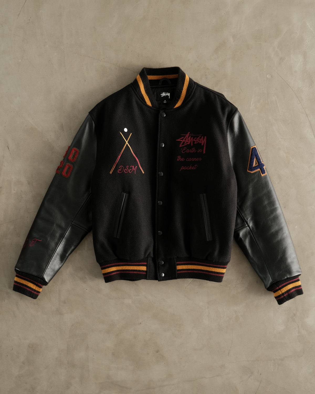 STUSSY 40Th Anniversary Varsity Jacket