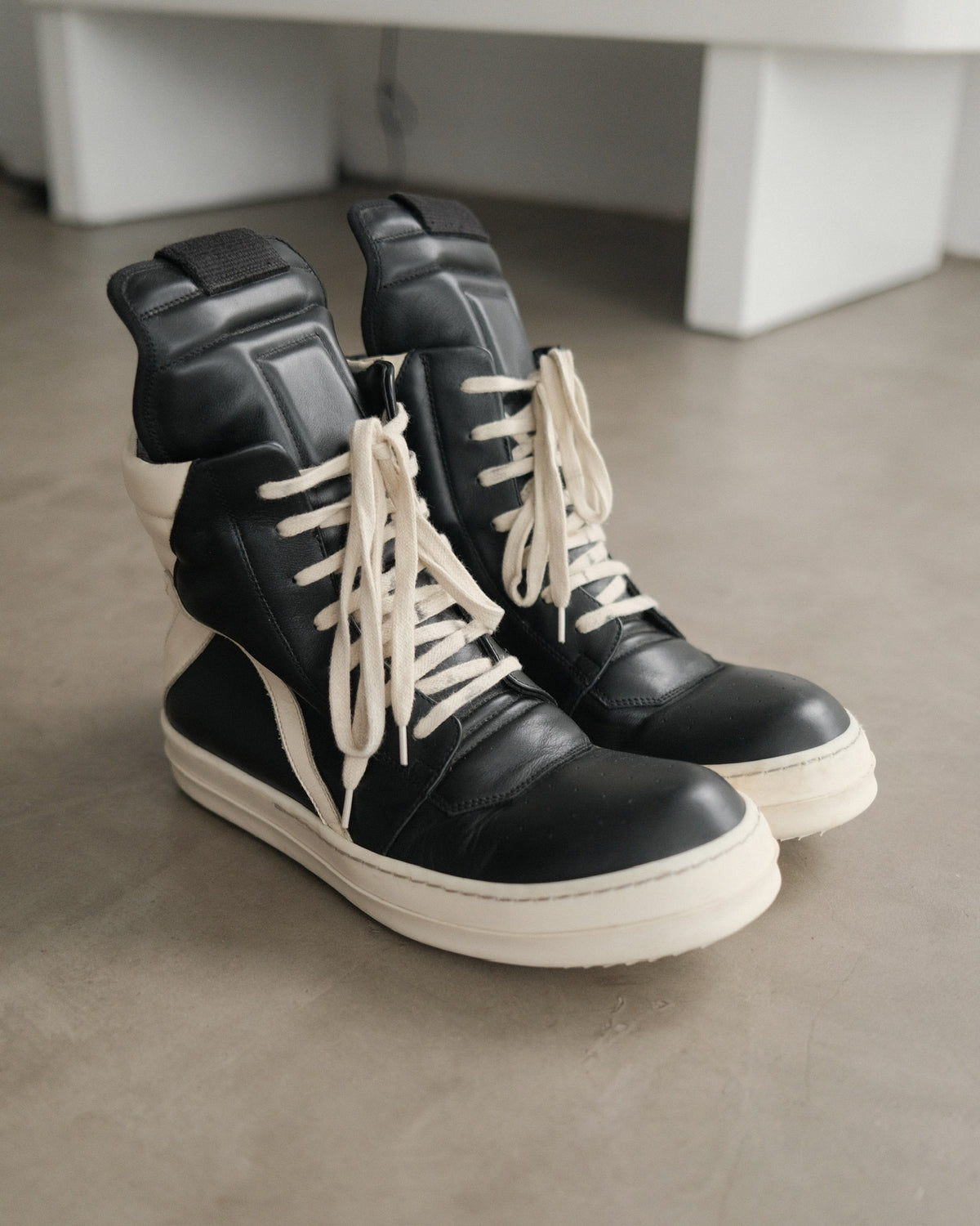 RICK OWENS SS23 Geobasket Sneaker