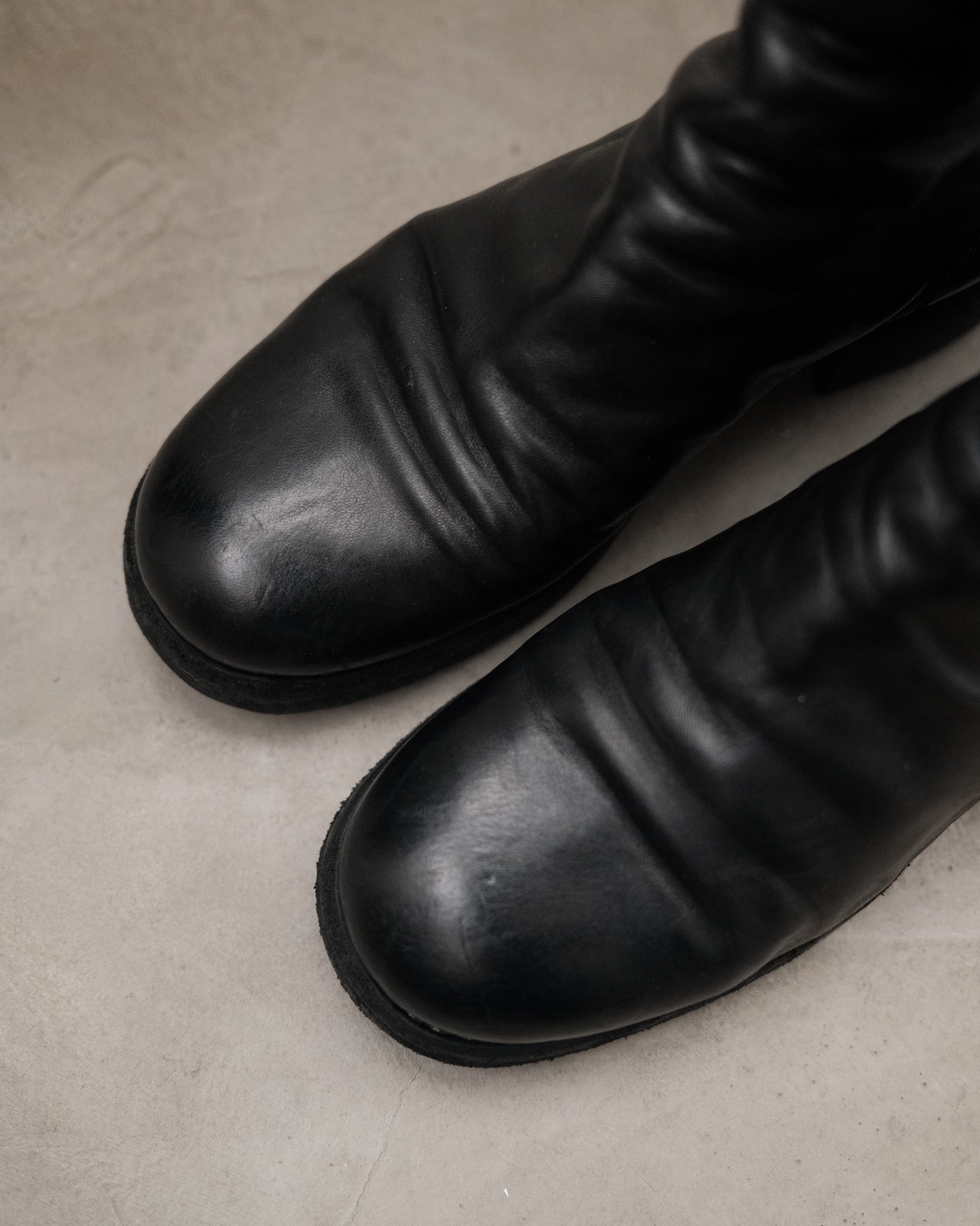 GUIDI 788z Leather Back Zip Boots