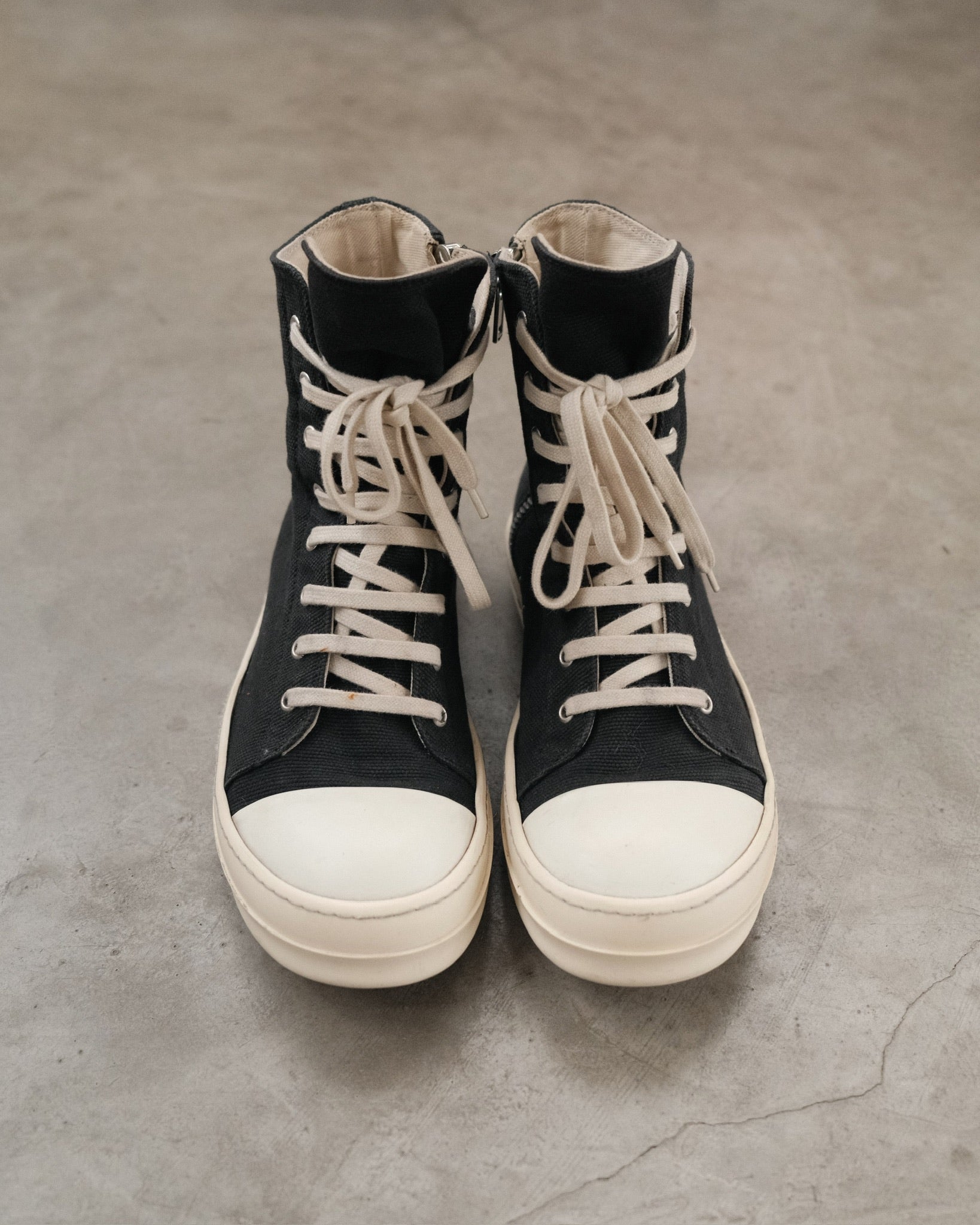 RICKOWENS Drkshdw Ramones Canvas