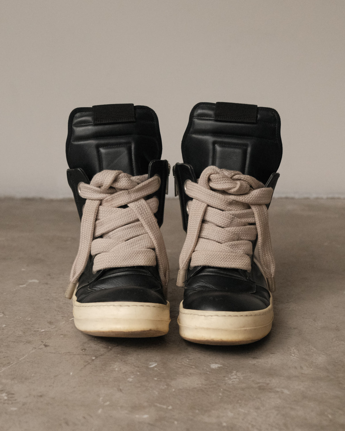 Rick Owens Jumbo Lace Geobasket Sneaker