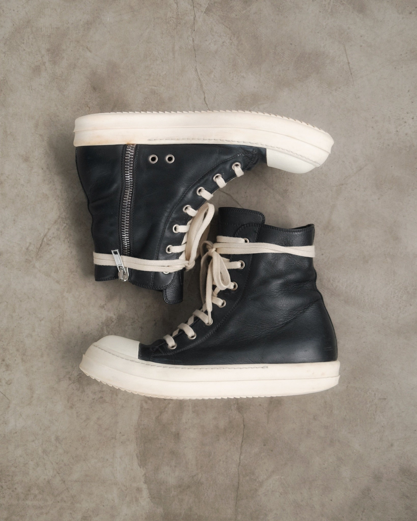RICK OWENS SS17 Mainline High-Top Ramones
