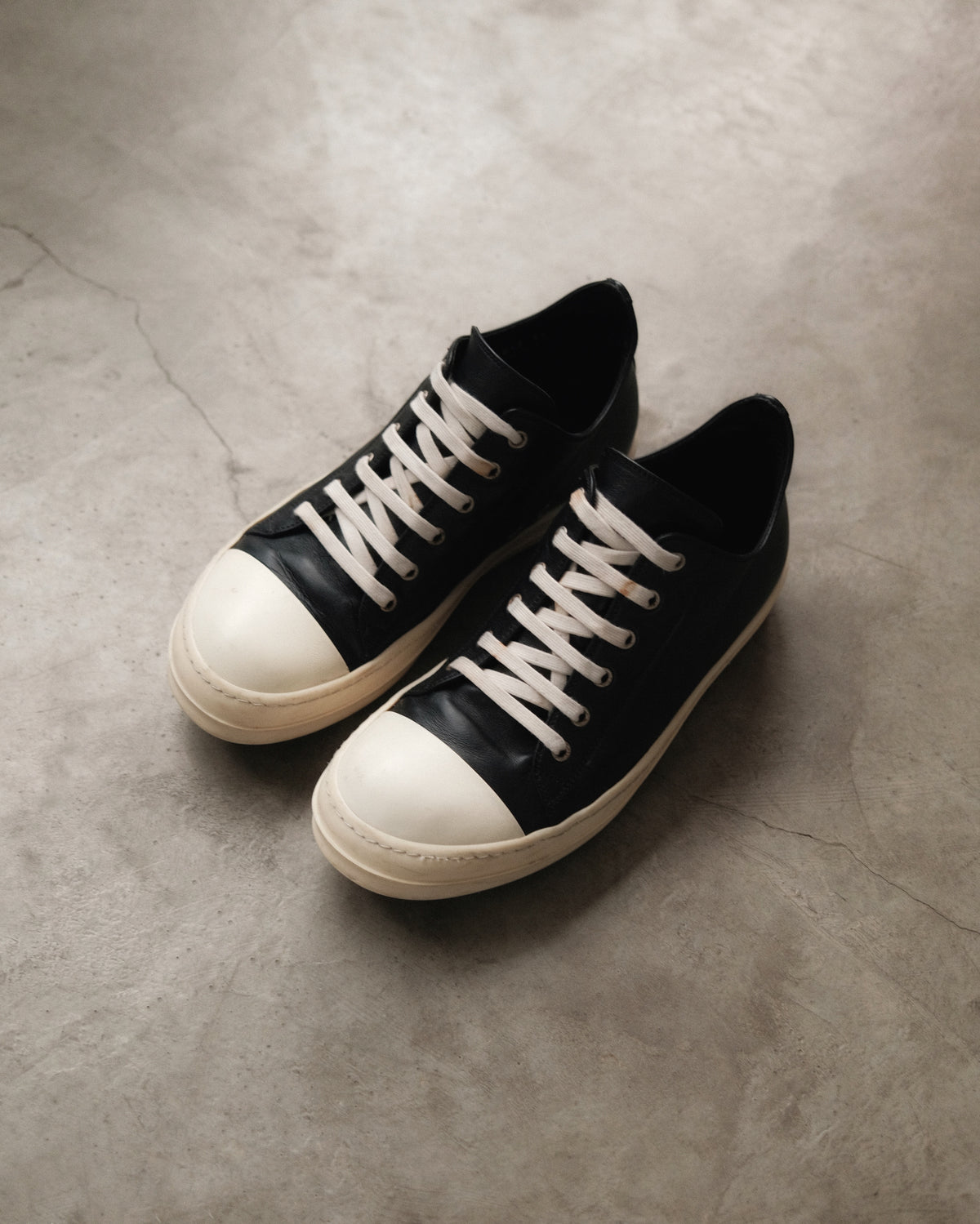 Rick Owens SS18 Mainline Low-top Ramones