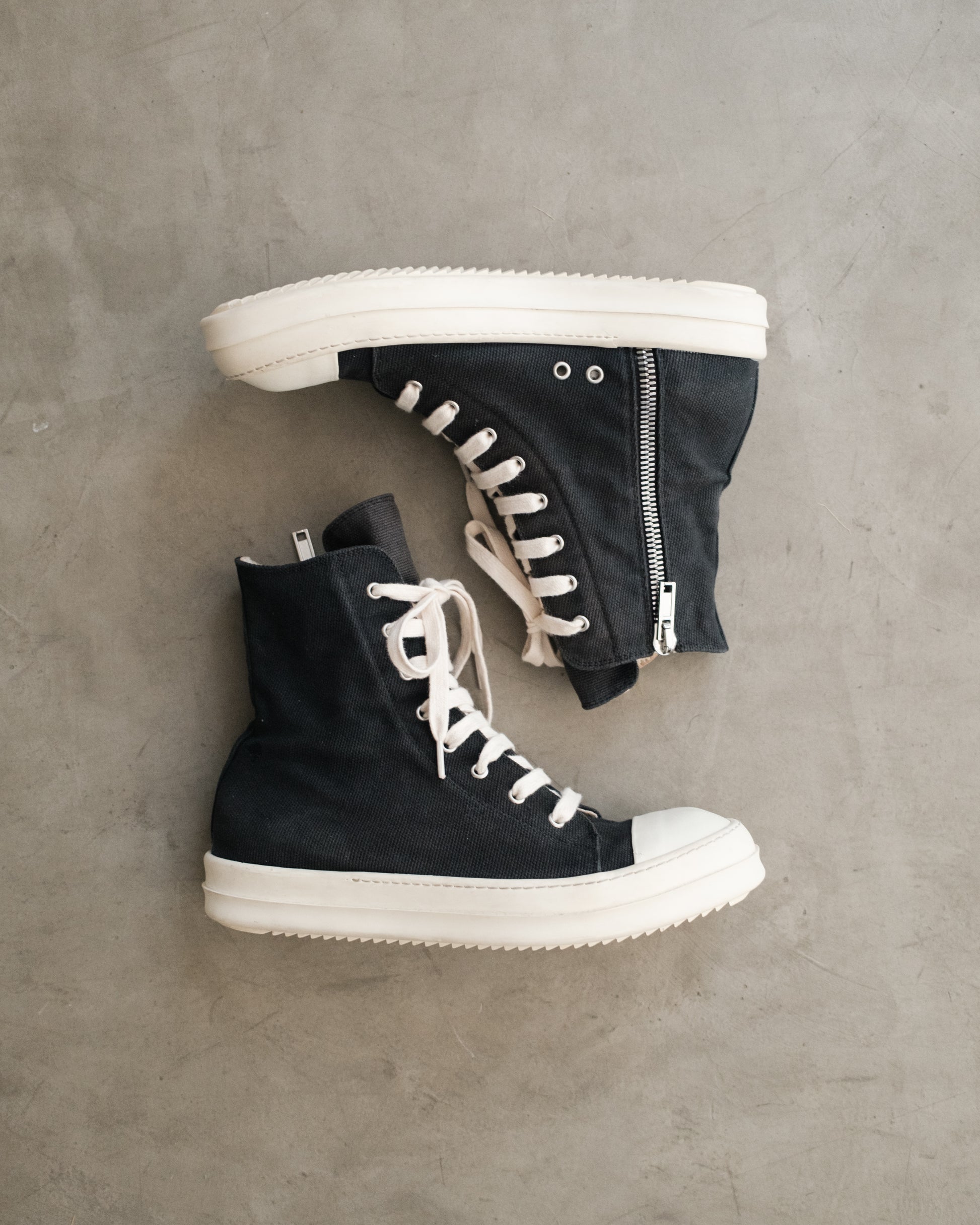 RICK OWENS Drkshdw High-Top Ramones