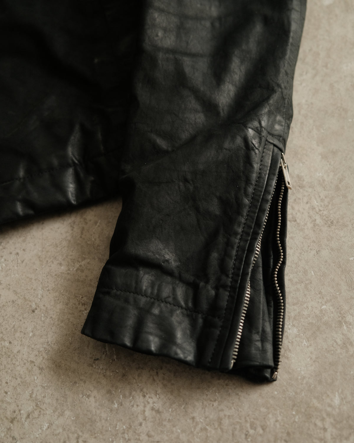 FW12 Rick Owens Mollino Leather Jacket