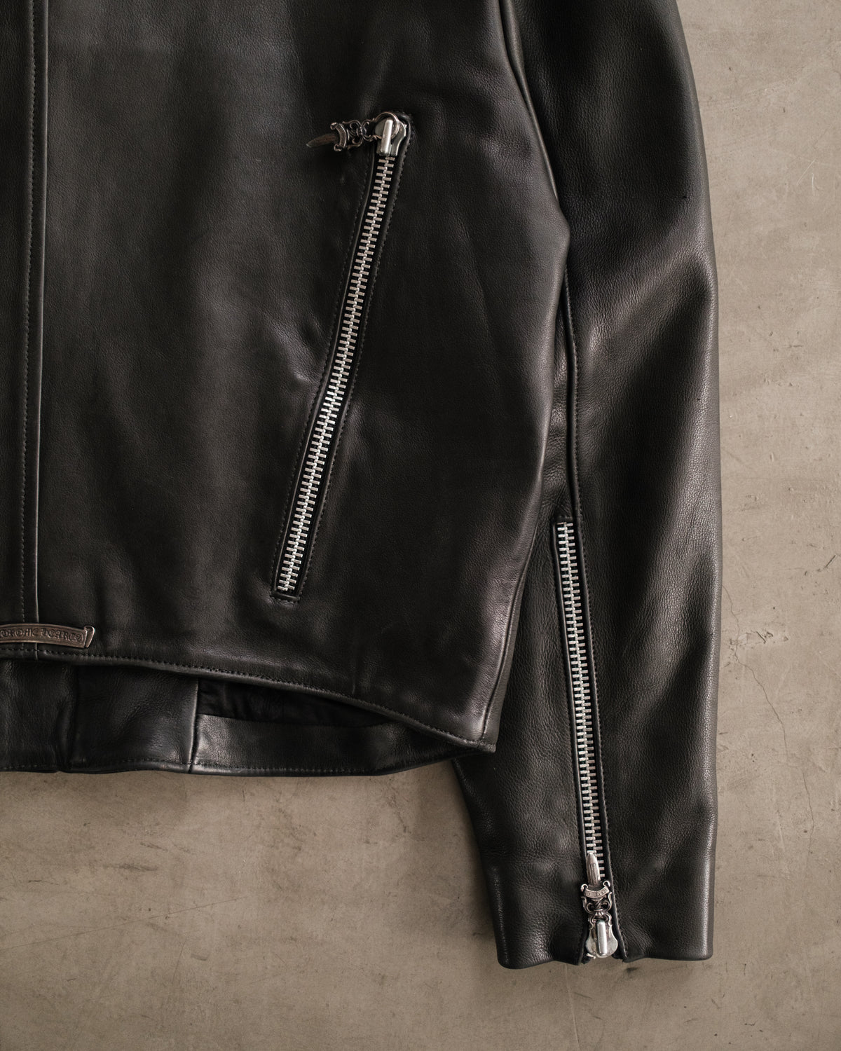 Chrome Hearts 1993 Biker Leather Jacket 1of1 ⚔️