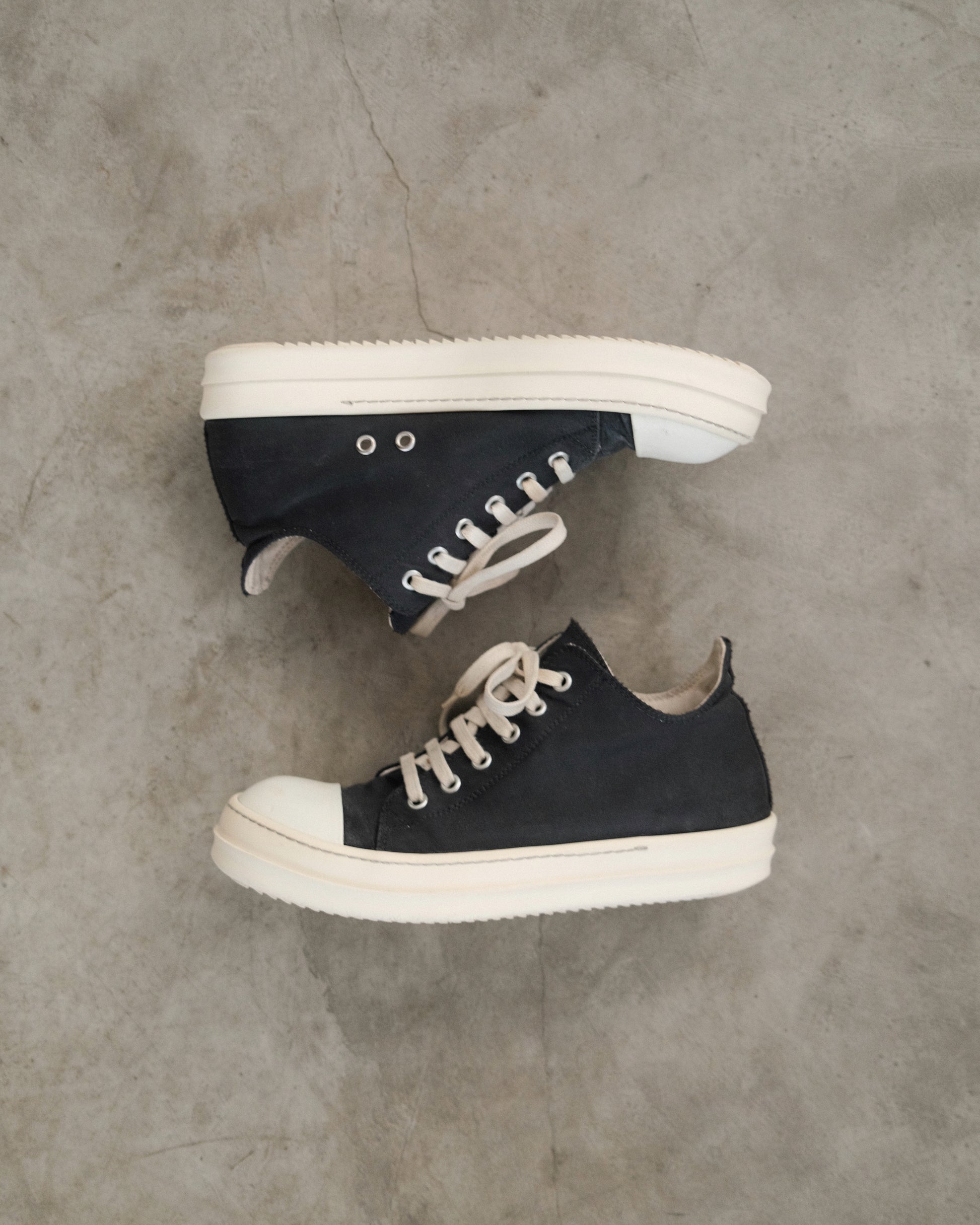 RICK OWENS Drkshdw Low-top Ramones