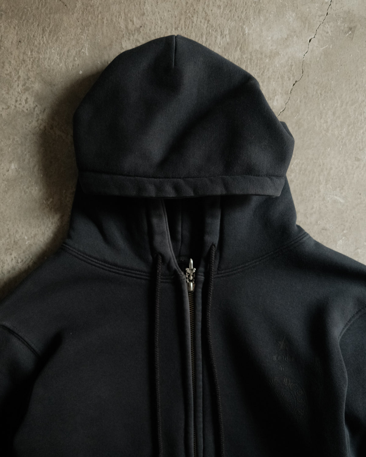 00’ Chrome Hearts Foti Horseshoe Skeleton 19 Zip-Up Hoodie