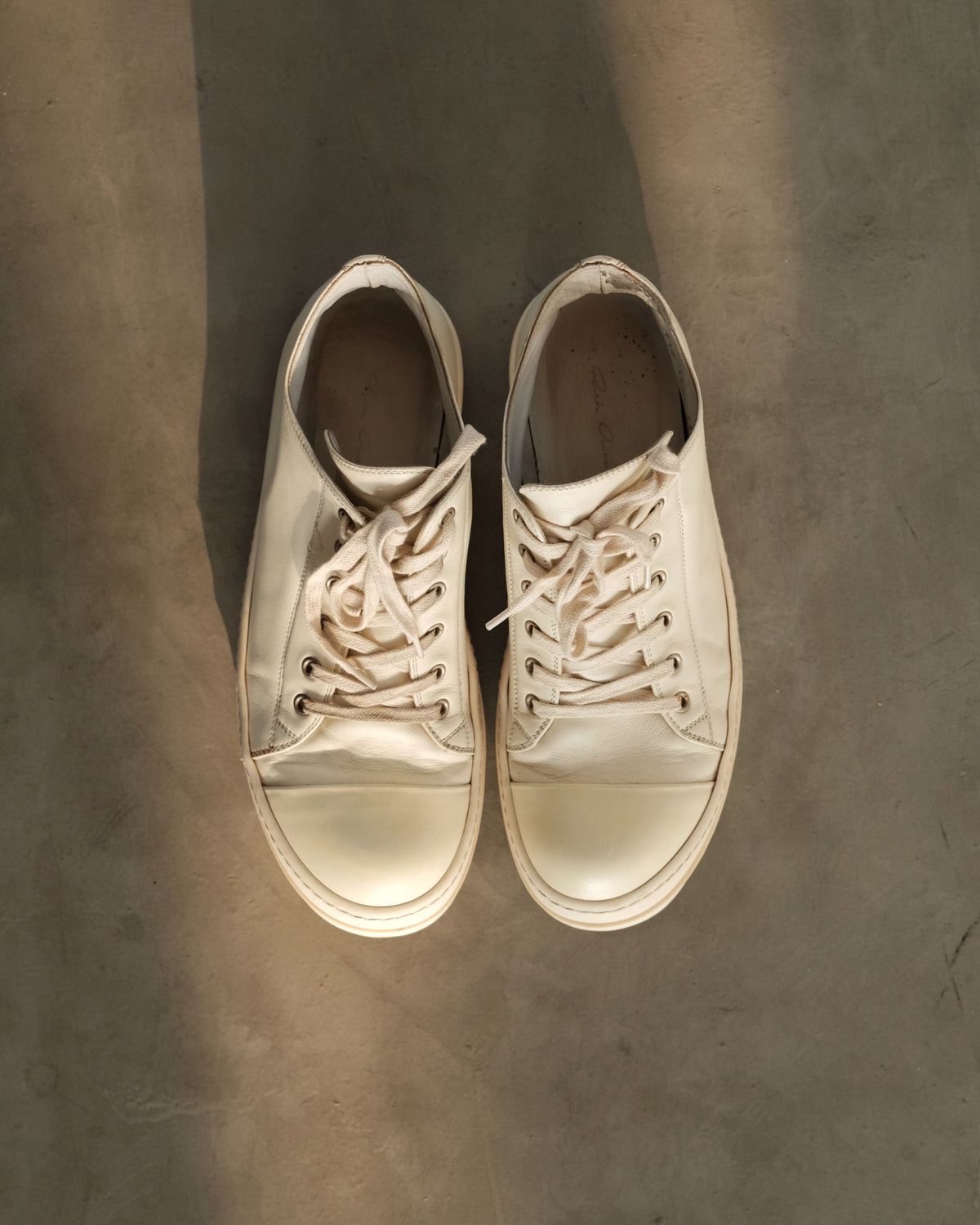 RICK OWENS 2016 Mainline Ramones Low Sneakers