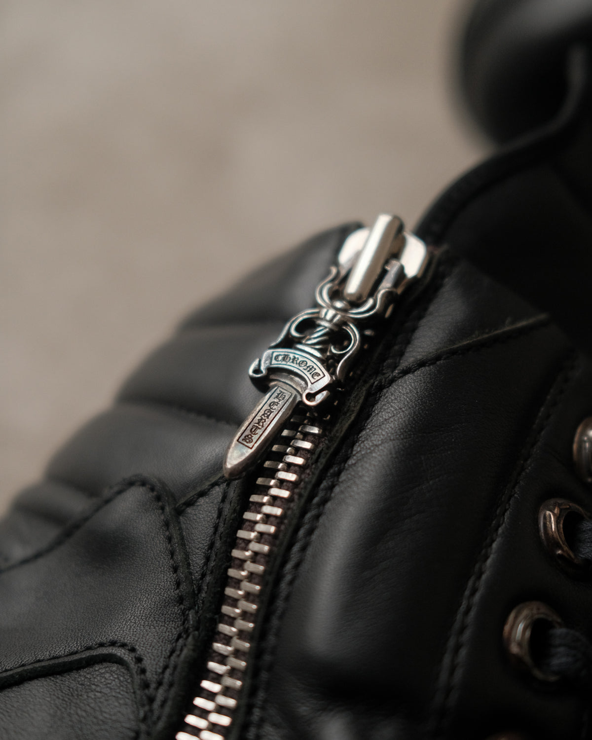 Chrome Hearts x Rick Owens Geobasket Triple Black