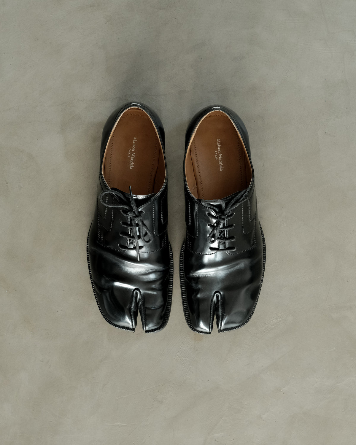 MAISON MARGIELA Leather Tabi Derby