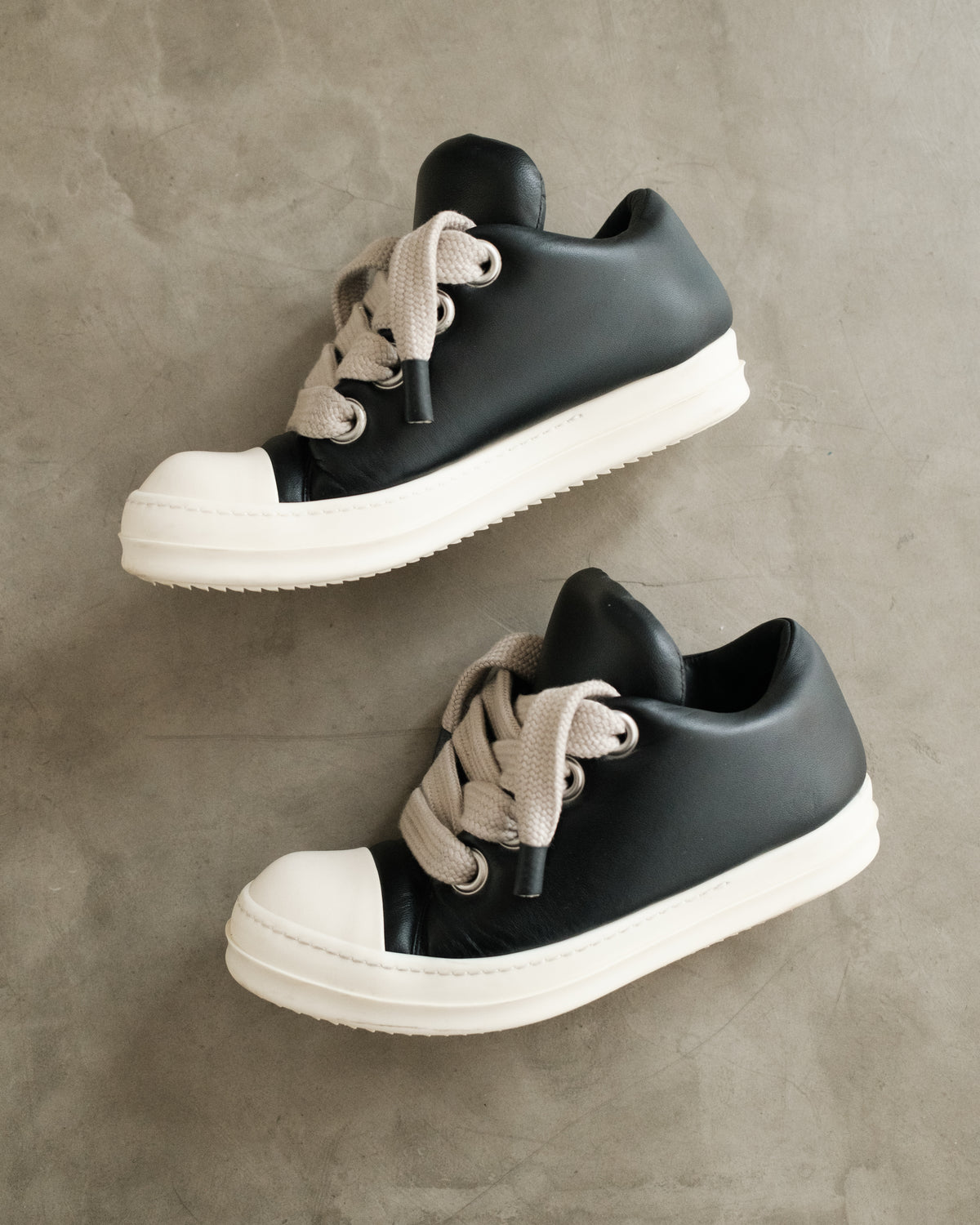 RICK OWENS Jumbo Lace Padded Sneaker