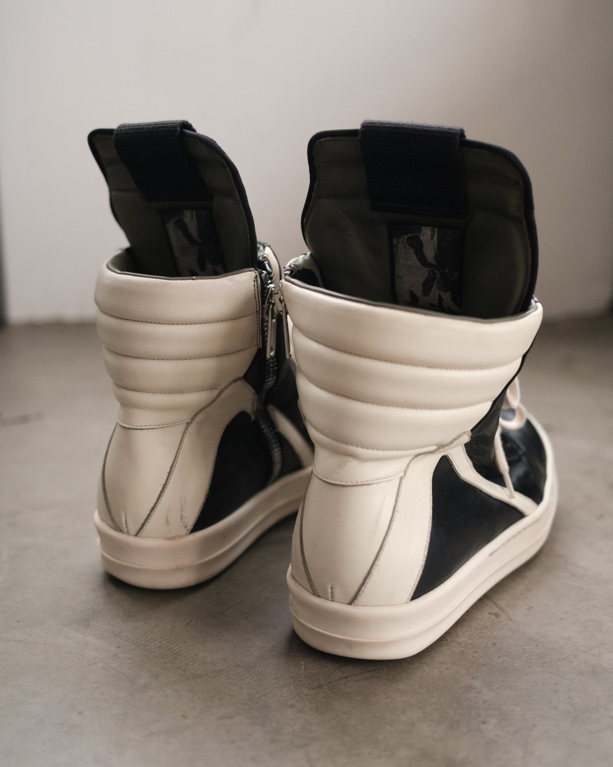 RICK OWENS SS19 Geobasket Sneaker