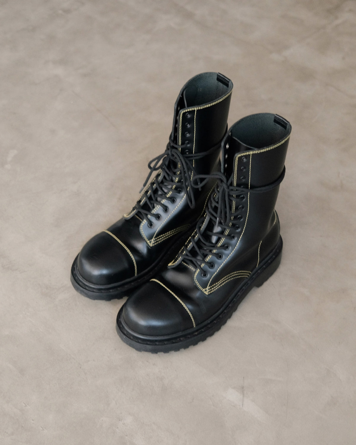 BALENCIAGA Lace-Up Boots