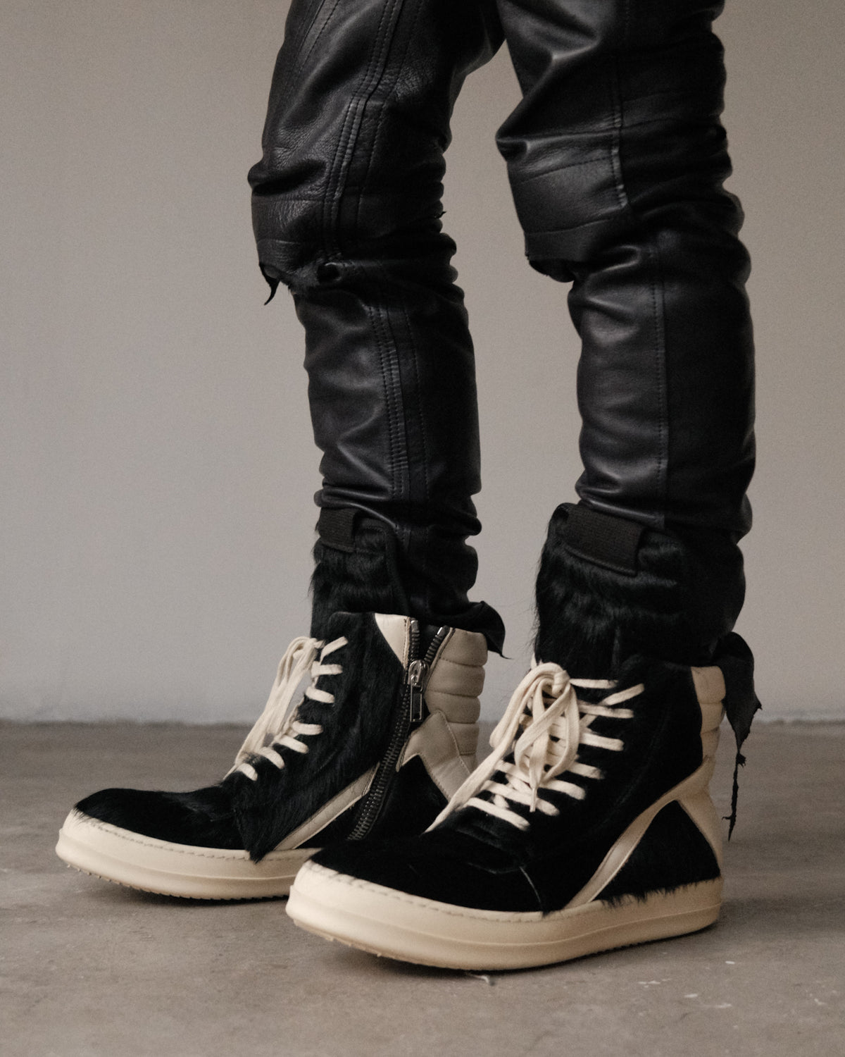 Rick Owens Pony Hair Geobasket