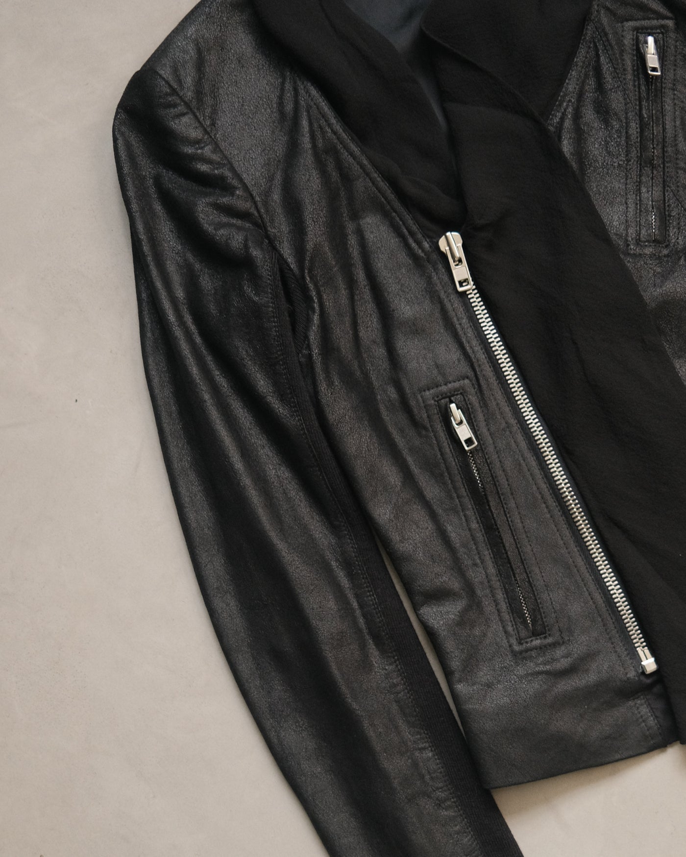 FW15 RICK OWENS
Scarf Biker Jacket