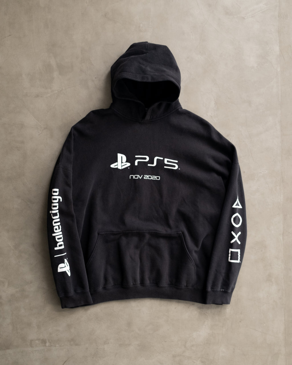 BALENCIAGA x PLAYSTATION Black Hoodie