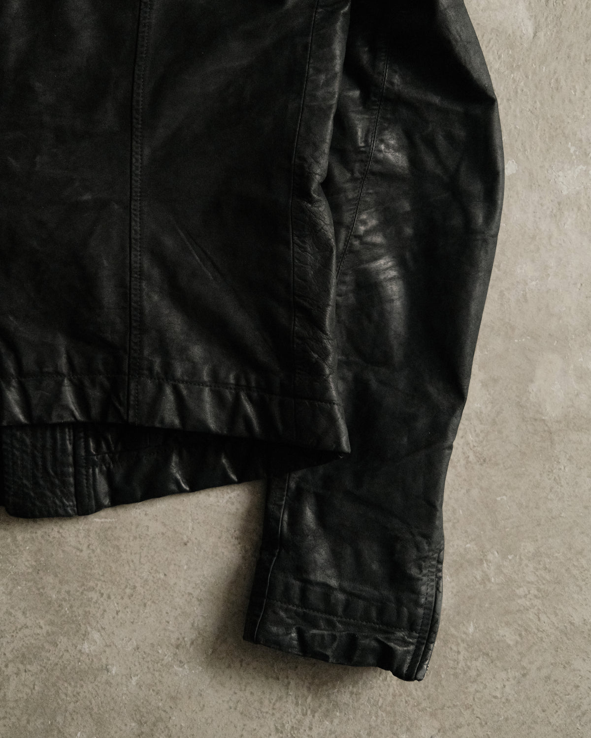 FW12 Rick Owens Mollino Leather Jacket