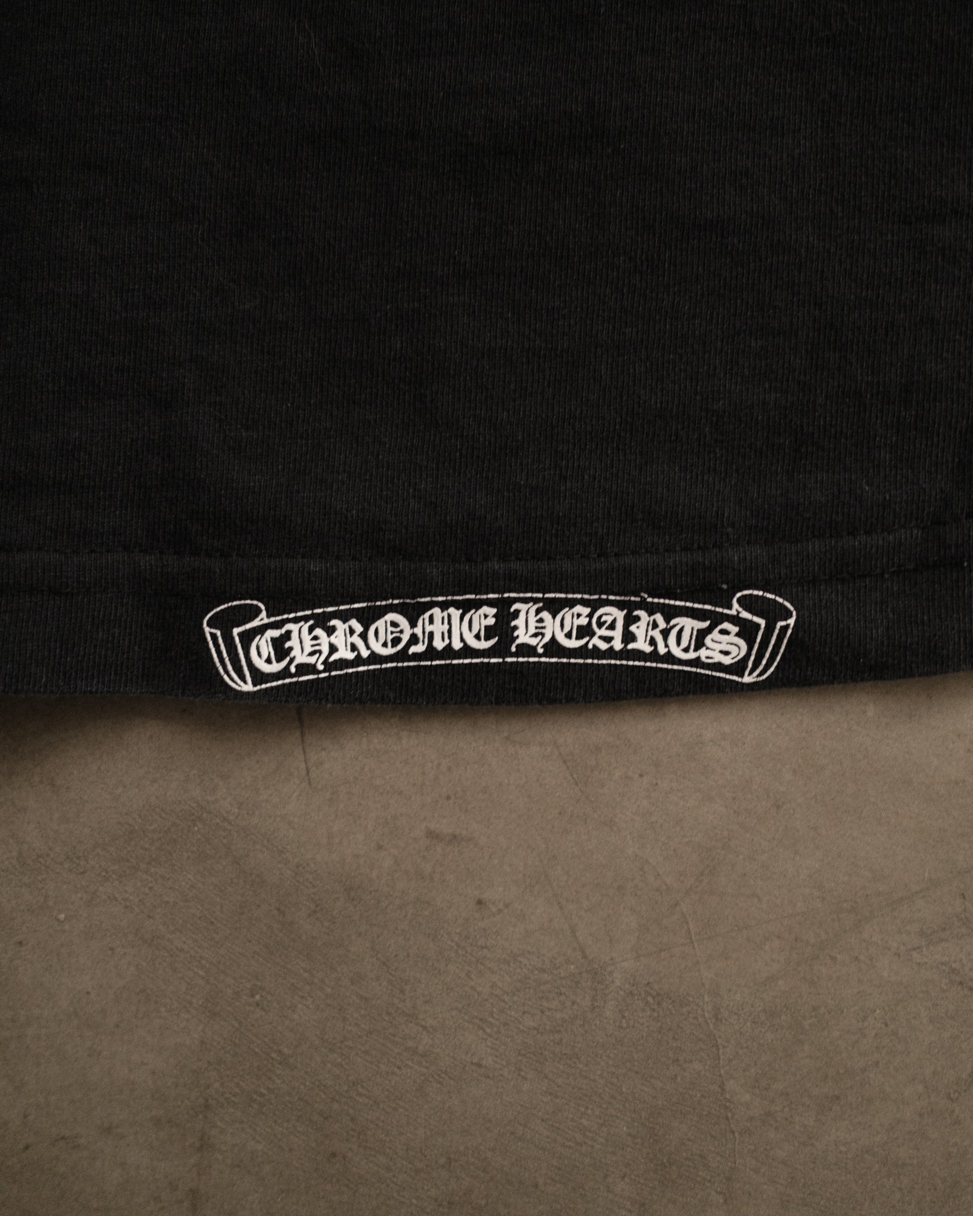 Chrome Hearts Metallic Prints Vertical Logo Vintage