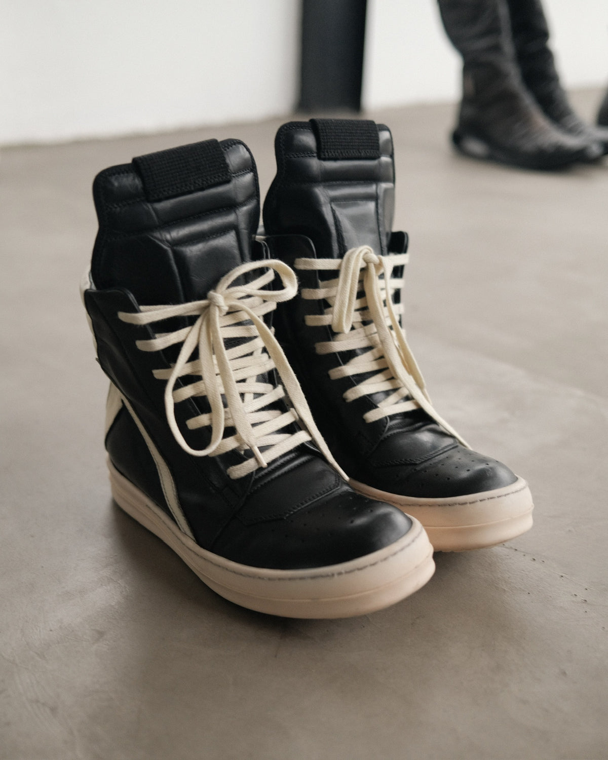 RICK OWENS SS16 Geobaskets Sneakers