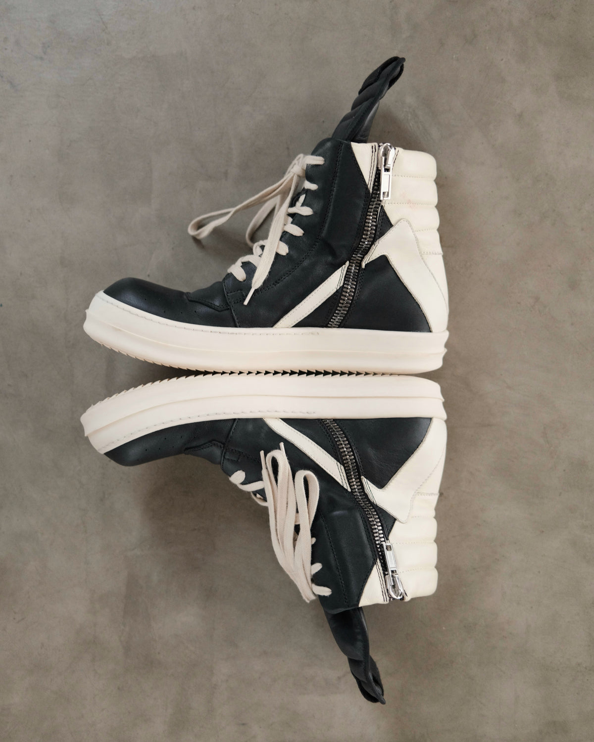 SS16 RICKOWENS Geobasket Sneaker