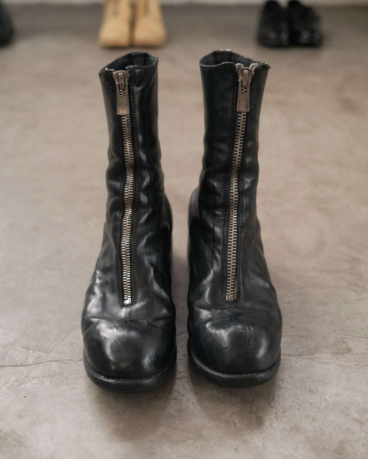 GUIDI PL2 Horse Leather Boots