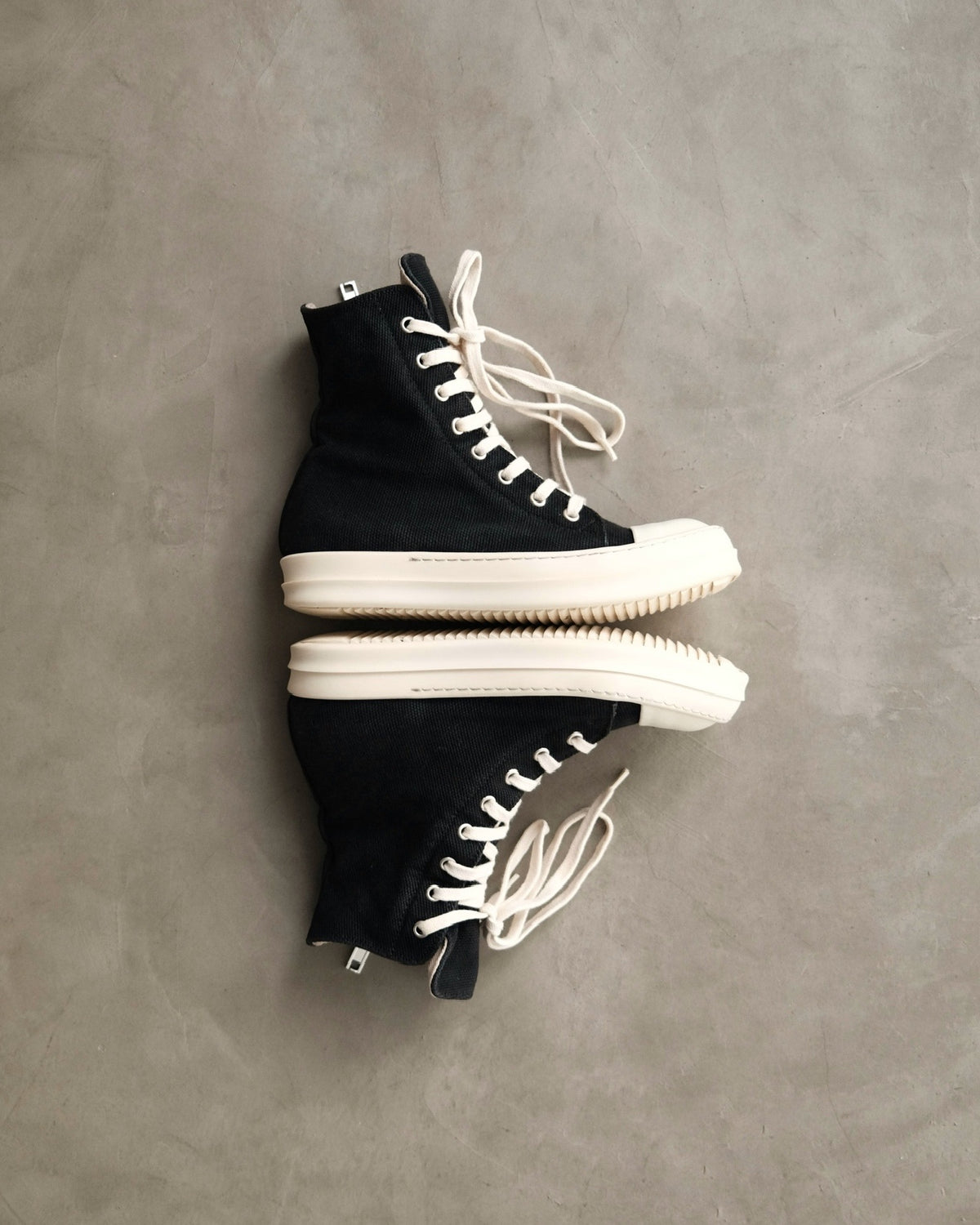 RICKOWENS Drkshdw Canvas Ramones