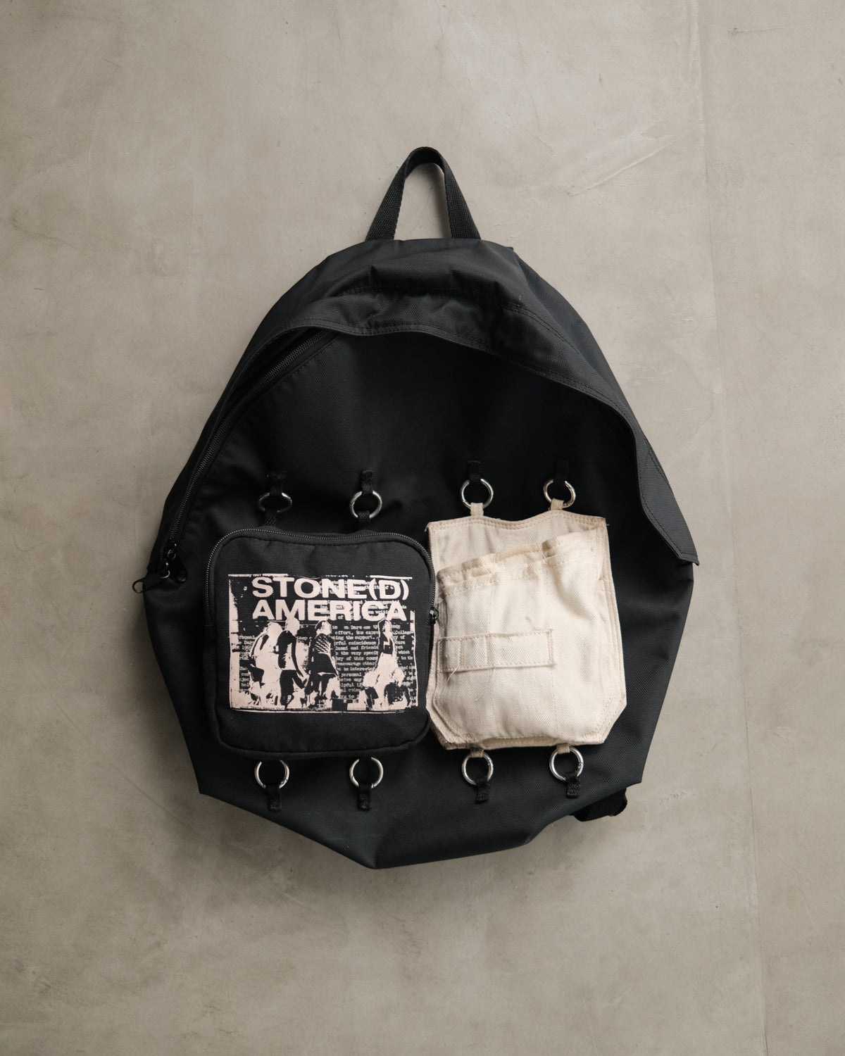 RAF SIMONS Stone America Backpack