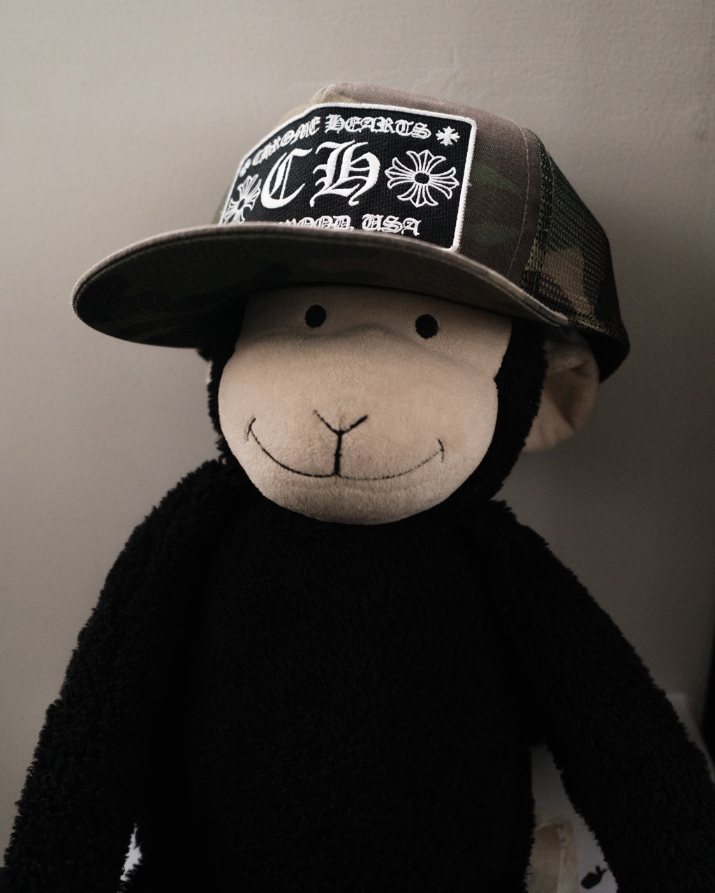 CHROME HEARTS Hollywood Trucker Hat Camo