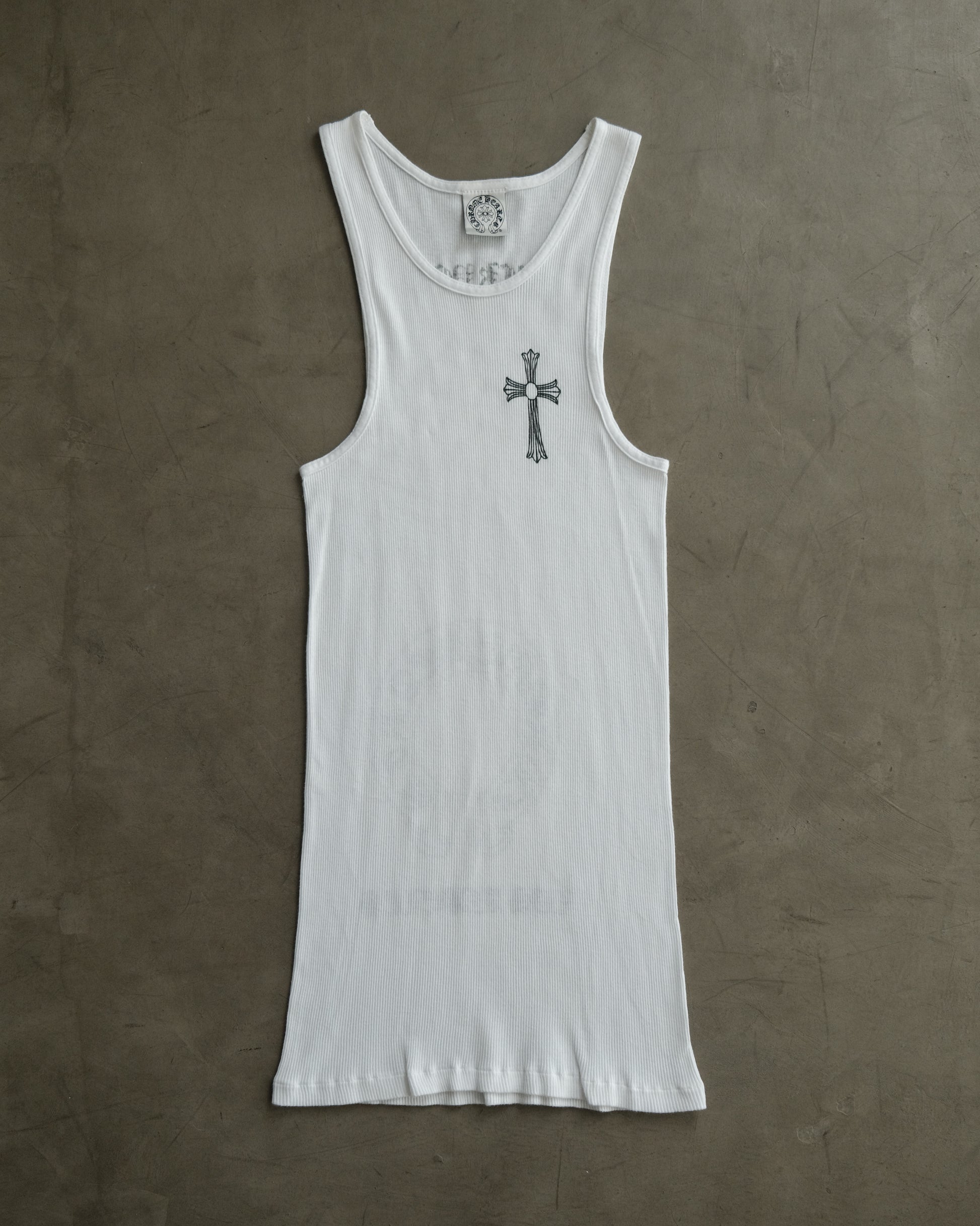 Vintage CHROME HEARTS Los Angeles Exclusive Cross Tank Top