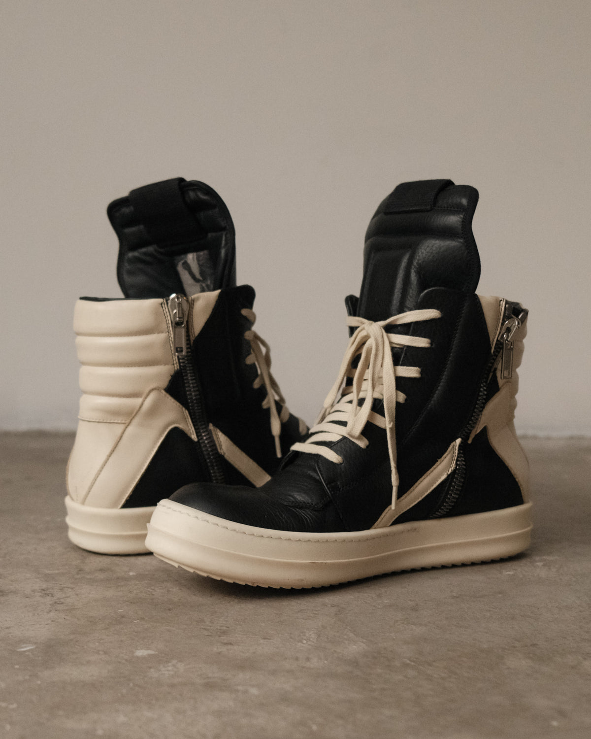SS24 Rick Owens Geobasket Sneakers