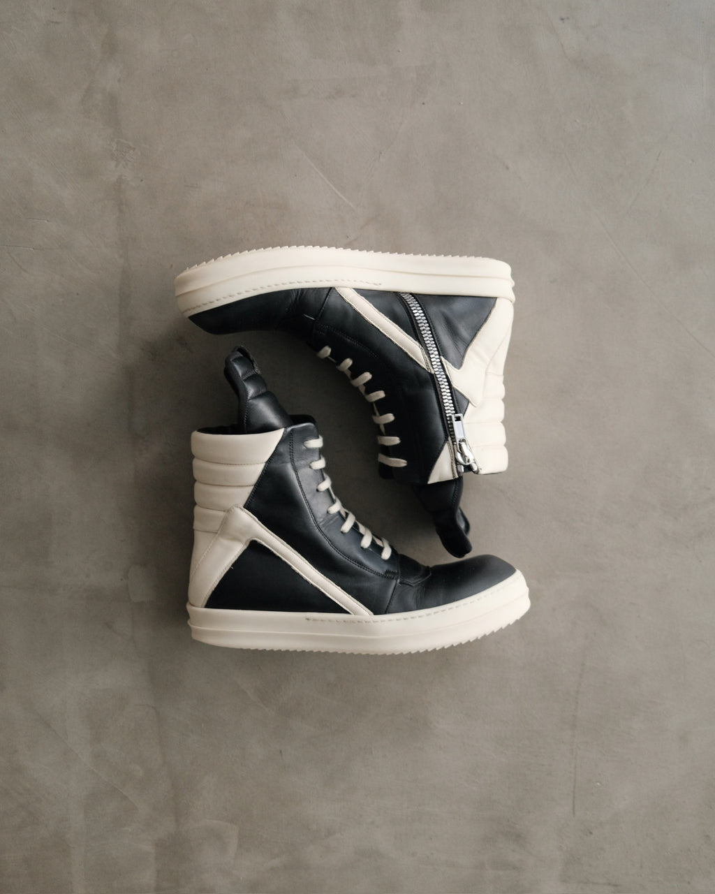 SS23 RICKOWENS Geobasket Sneaker
