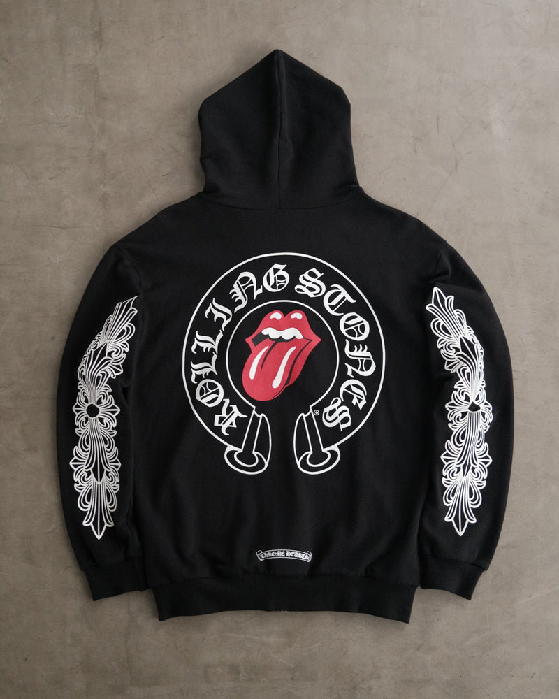Chrome Hearts Rolling Stones Zip-Up Hoodie