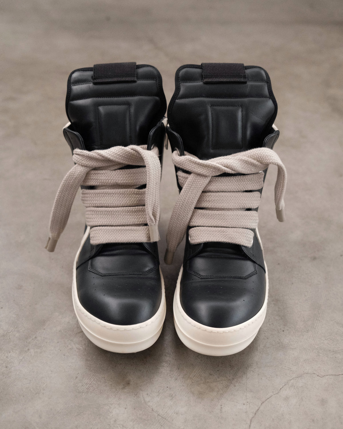 RICKOWENS Geobasket Jumbo Lace Sneaker